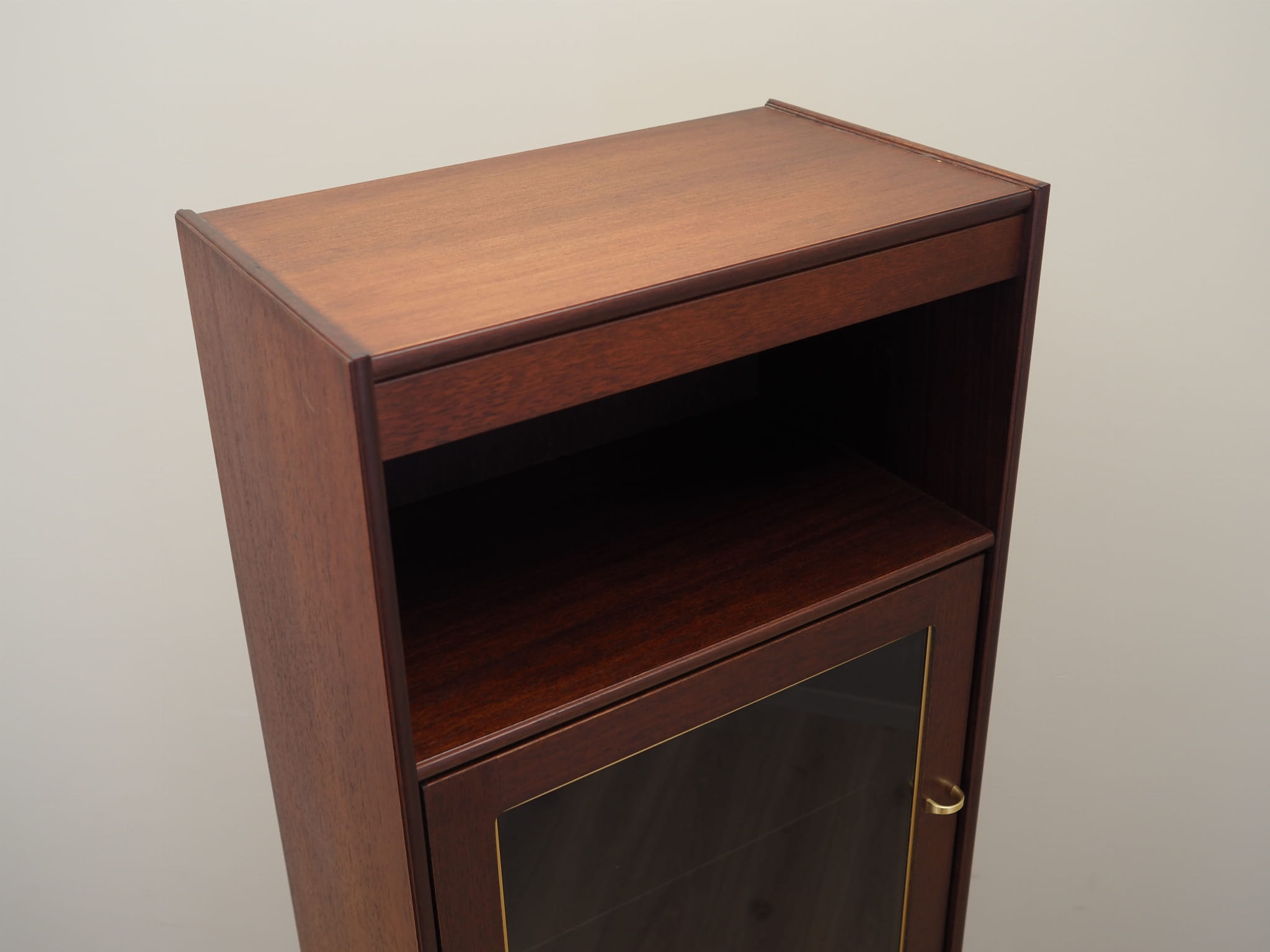Mahogany Vitrine 1970 Jahre