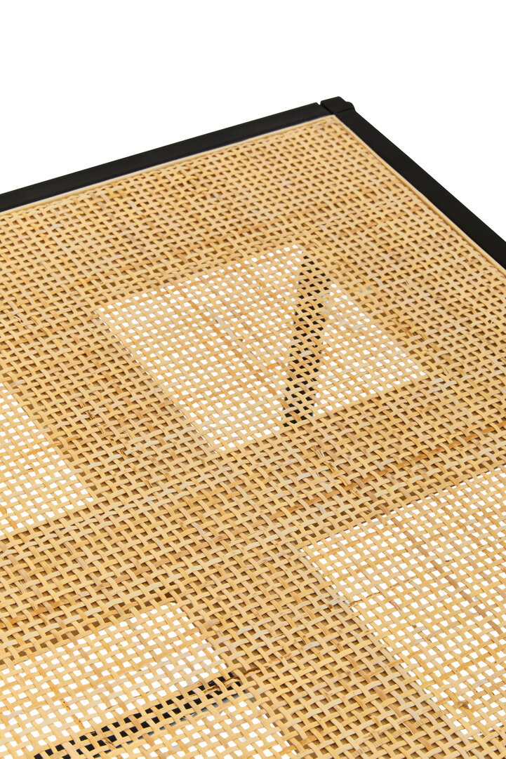 Depok Square Tavolino Legno di mango Metallo