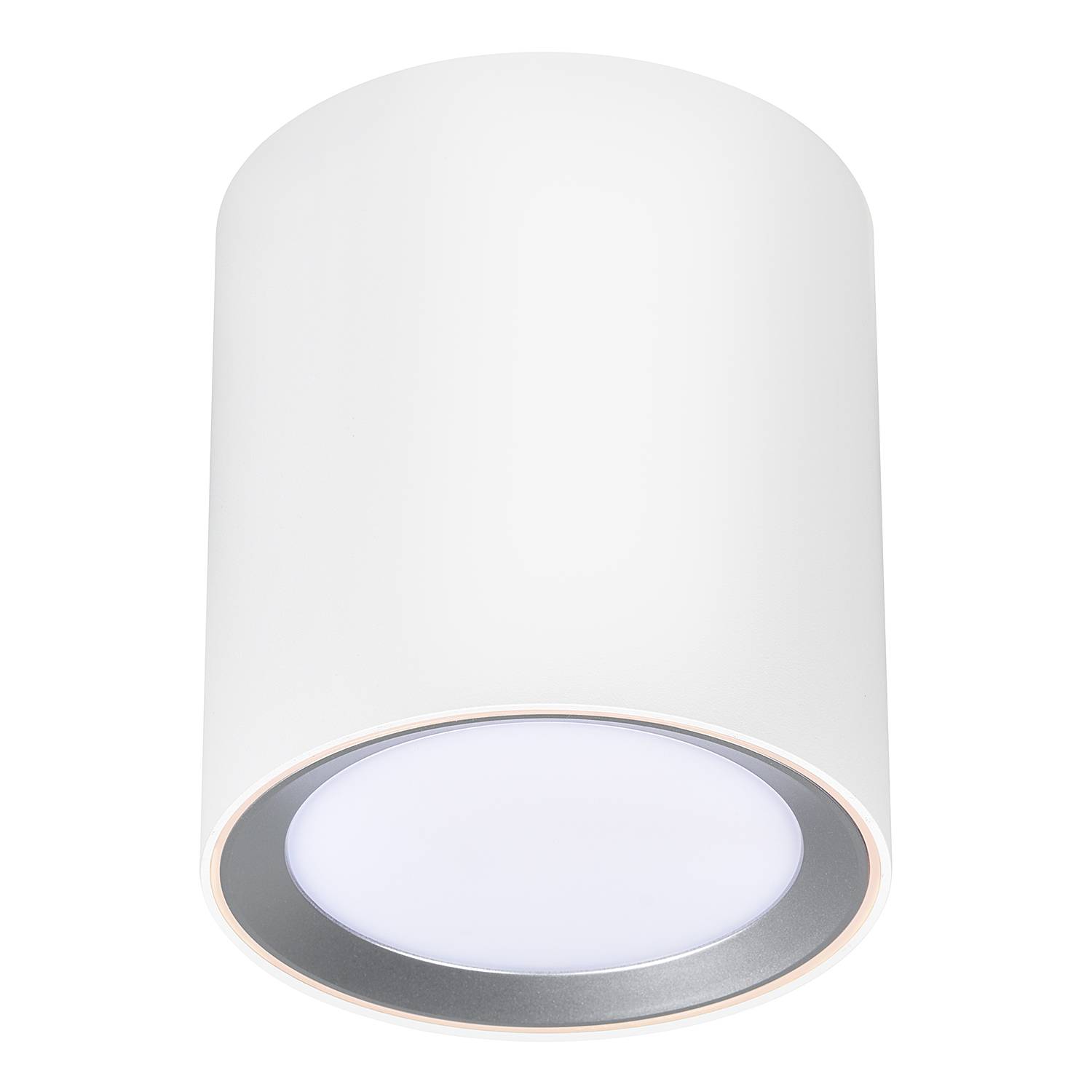 LED-Badleuchte Landon Smart Stahl PVC Weiß 13 x 14 cm