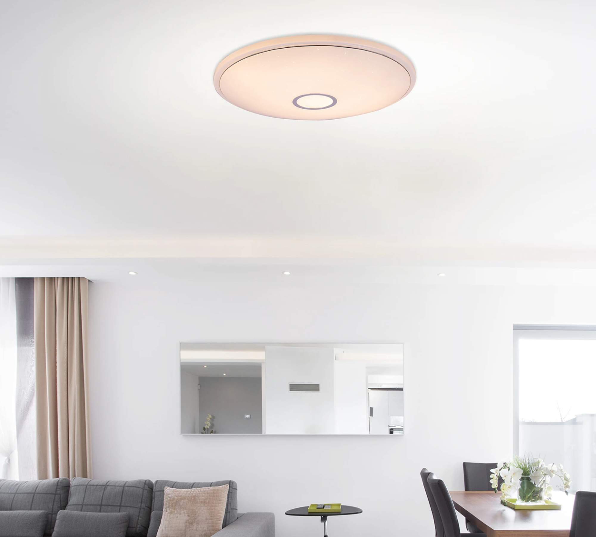 LED Deckenleuchte Conor IV 1-flammig Acrylglas