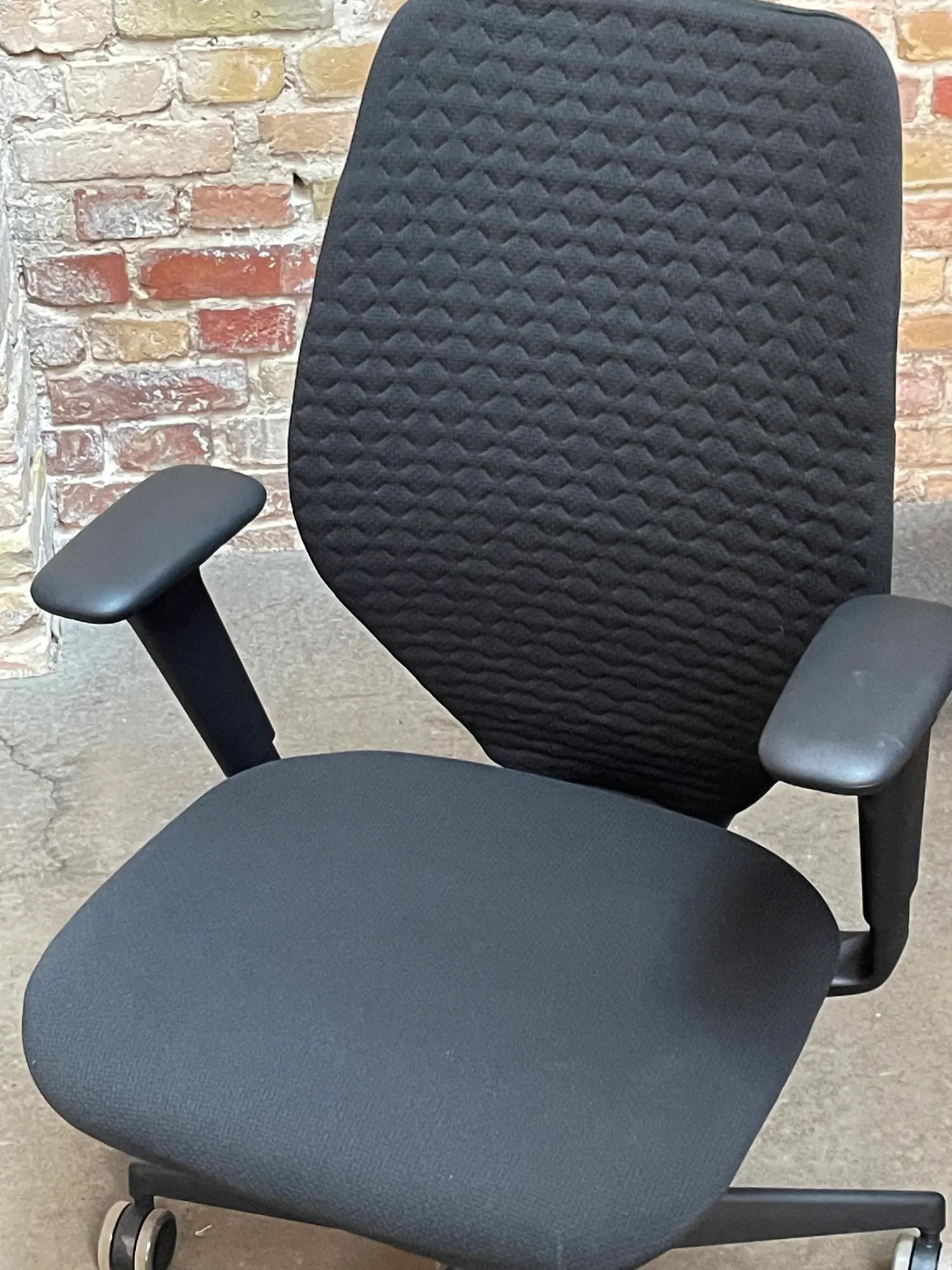 ACX Soft Bürostuhl Textil Kunststoff Schwarz