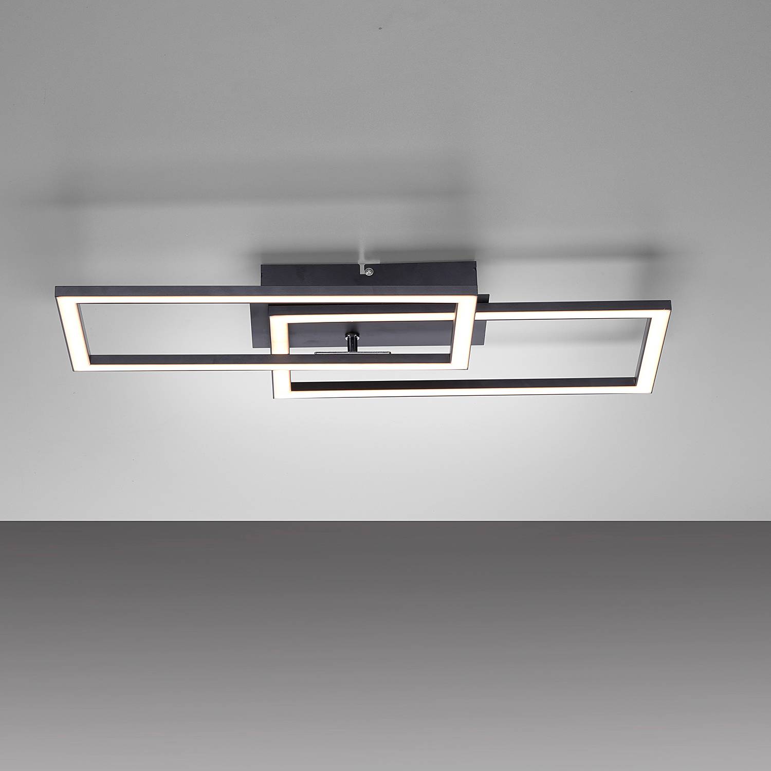 Iven E LED ceiling light Polycarbonate Aluminum