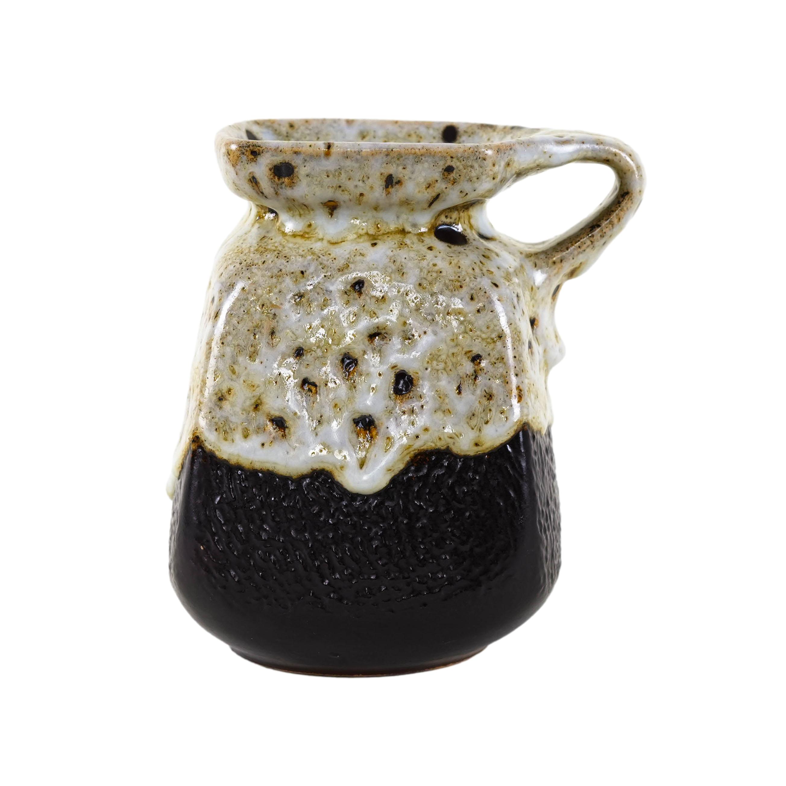 Ceramic vase with handle 1960s
