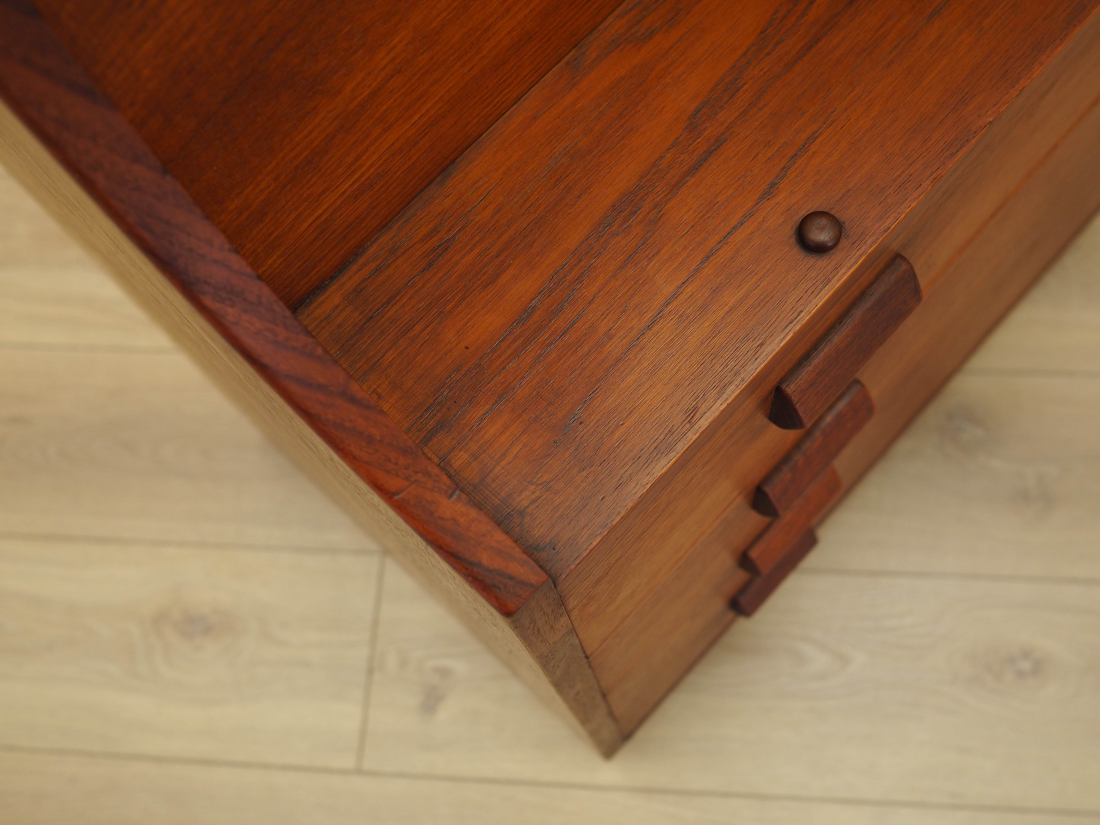 Teak secretary desk