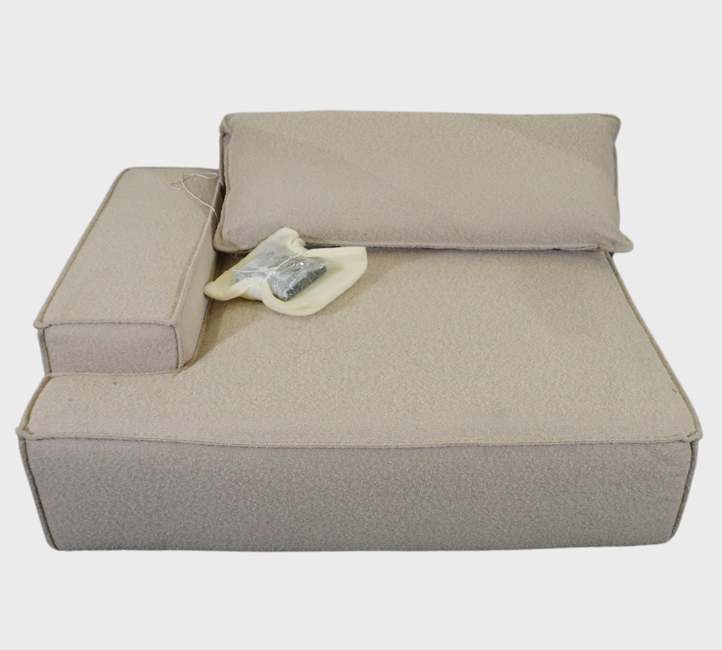 Daphne 1-Sitzer Modul Links Pasha Dune