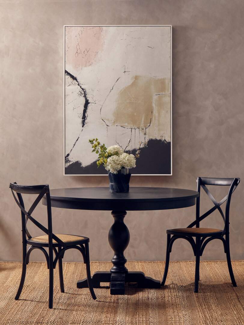 Kuta Kerzenhalter / Vase Schwarz