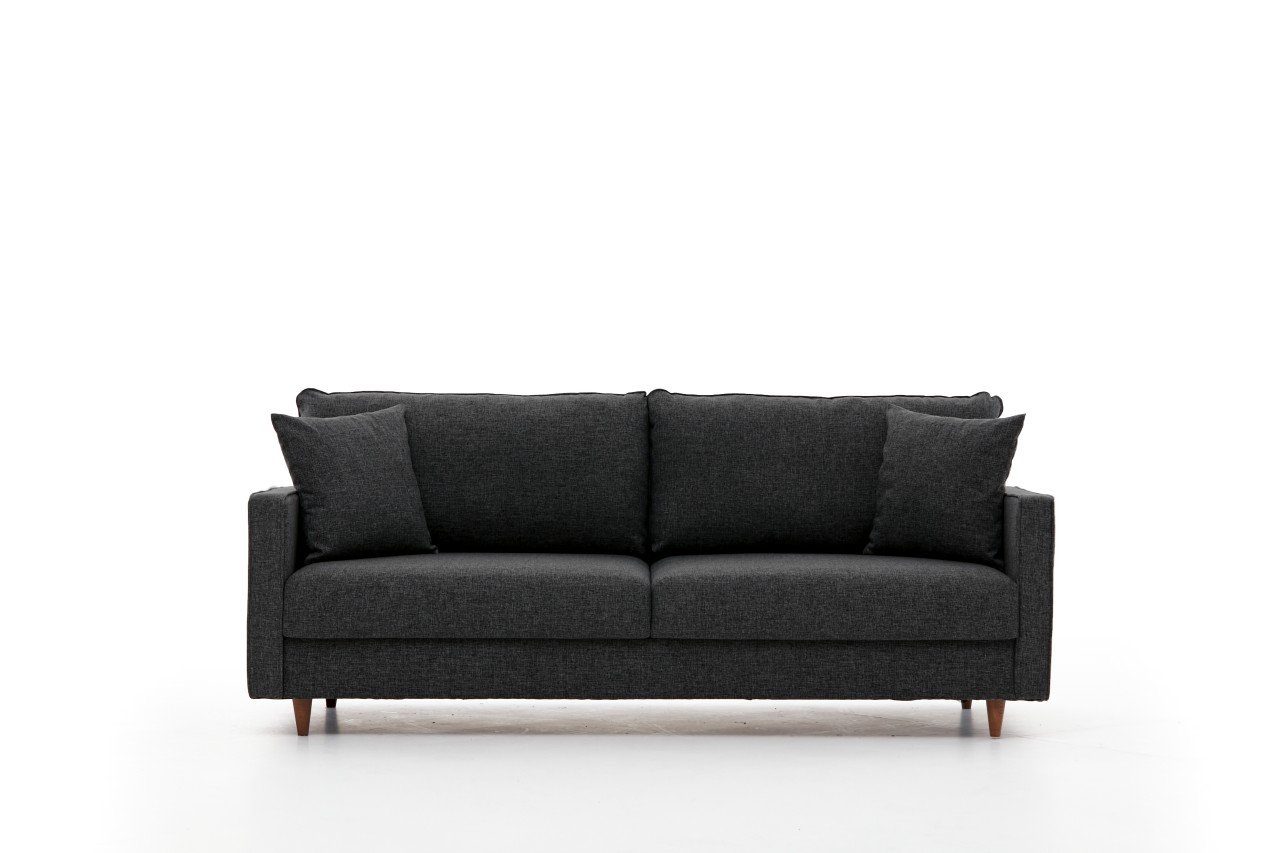 Modernes Sofa 3-Sitzer Anthrazit