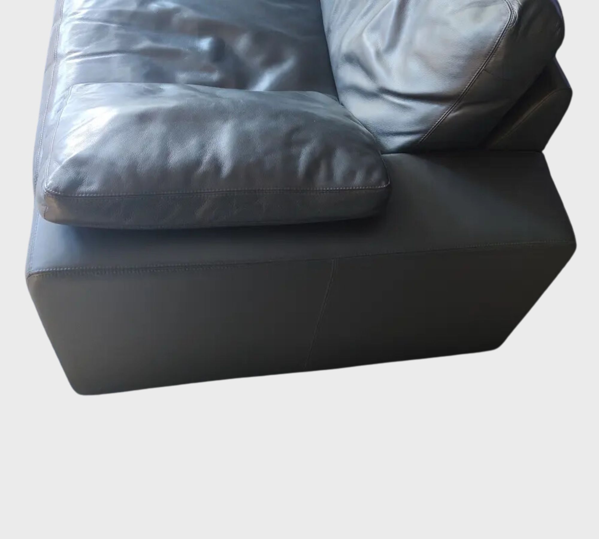 Conseta Sofa 3-Sitzer Leder Anthrazit