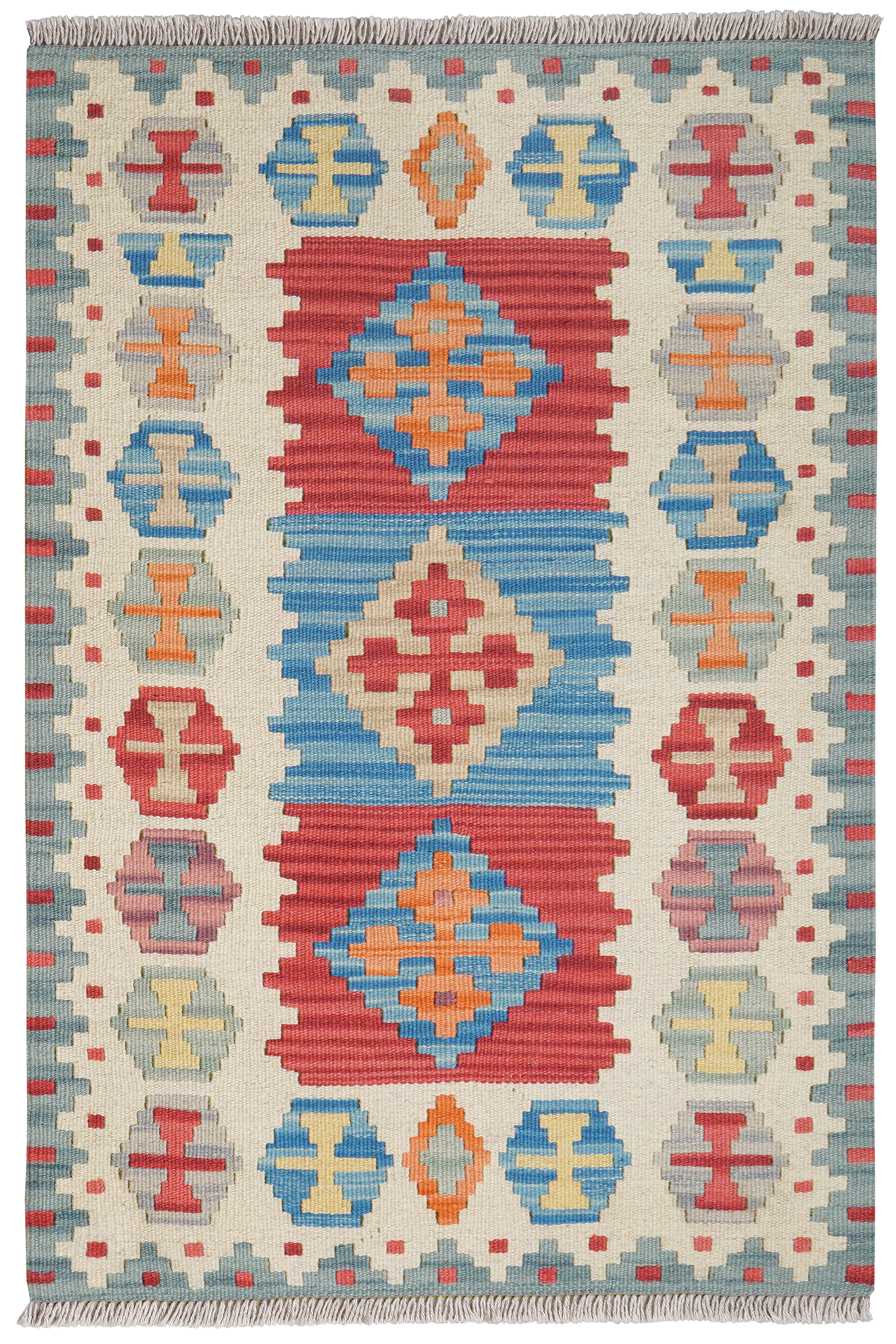 Kilim Gashgai Lana Multicolore