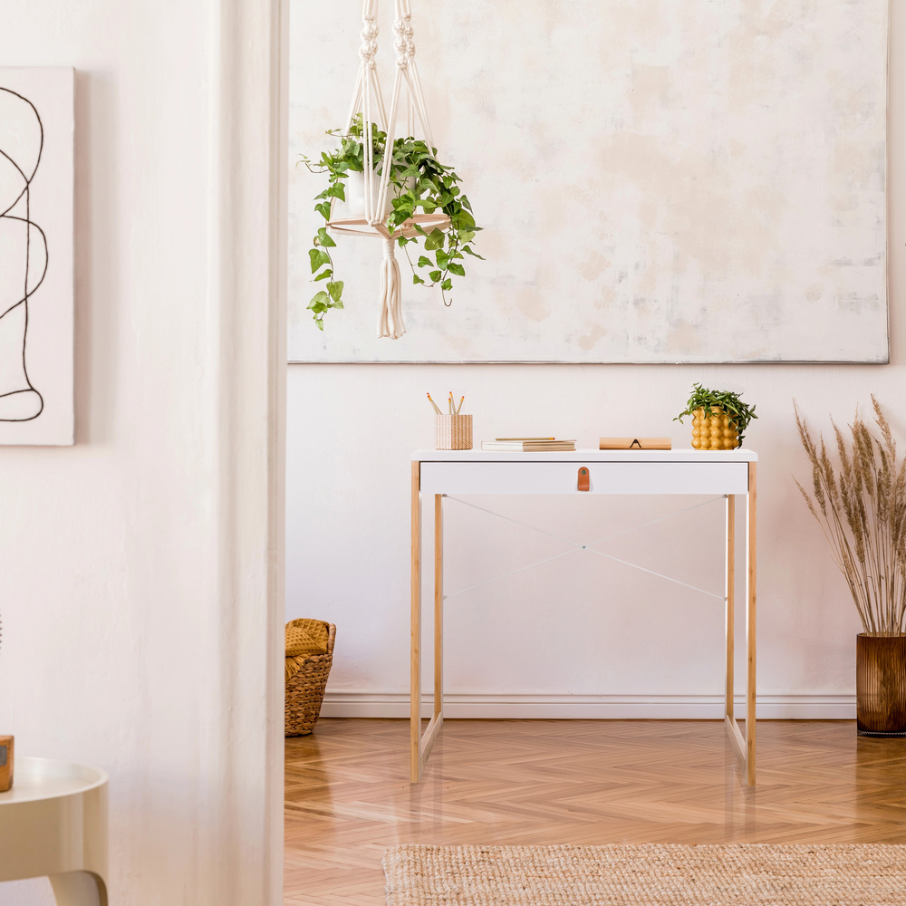 TAROLO II Desk Wood White