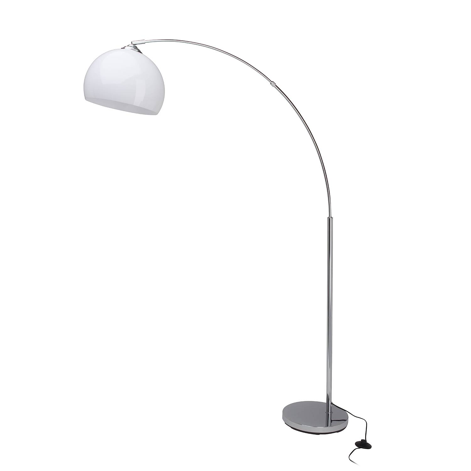 Floor Lamp Vessa 1-Light Acrylic Glass Steel