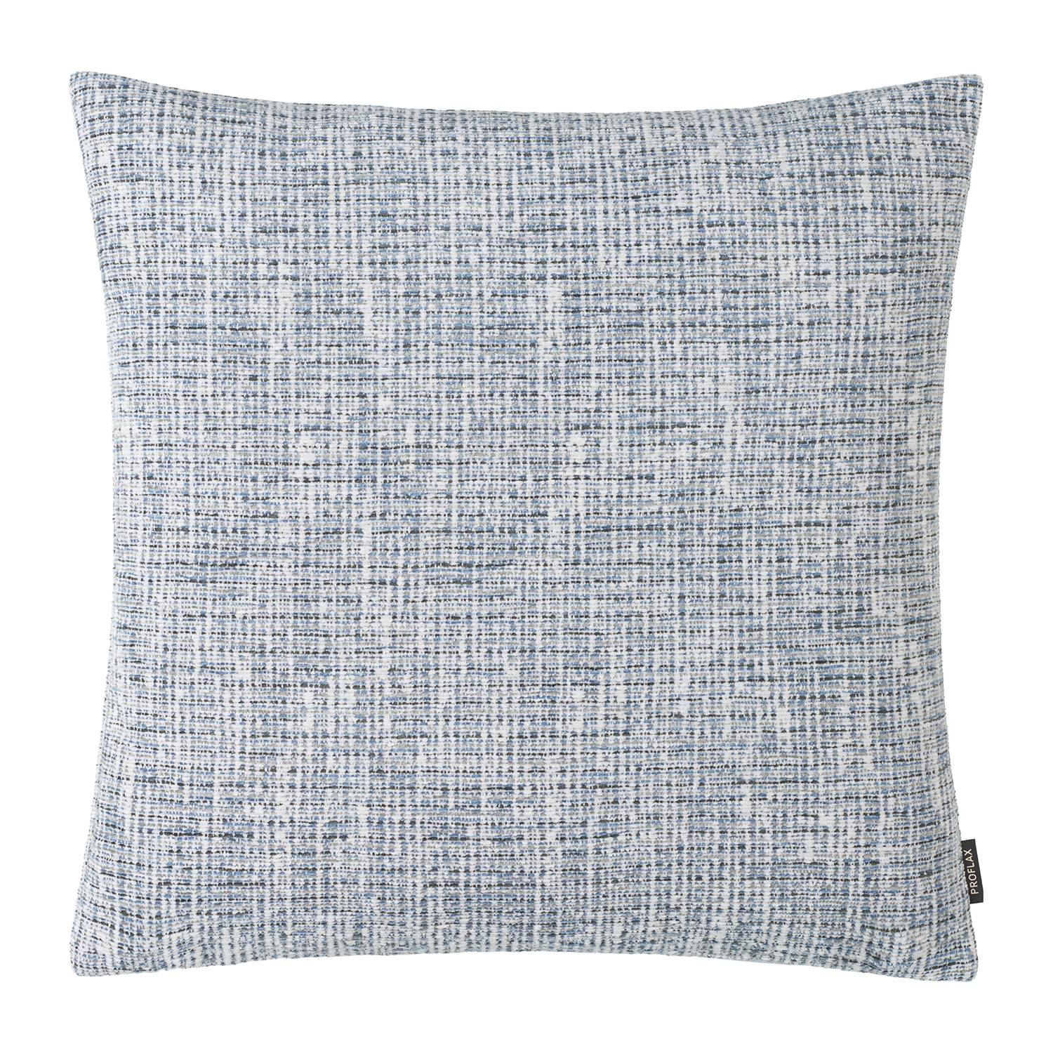 Kissenbezug Nica Mischgewebe Blau 50 x 50 cm