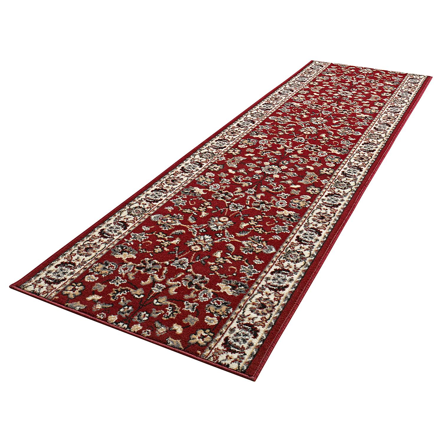 Läufer Jute Rot 80 x 250 cm