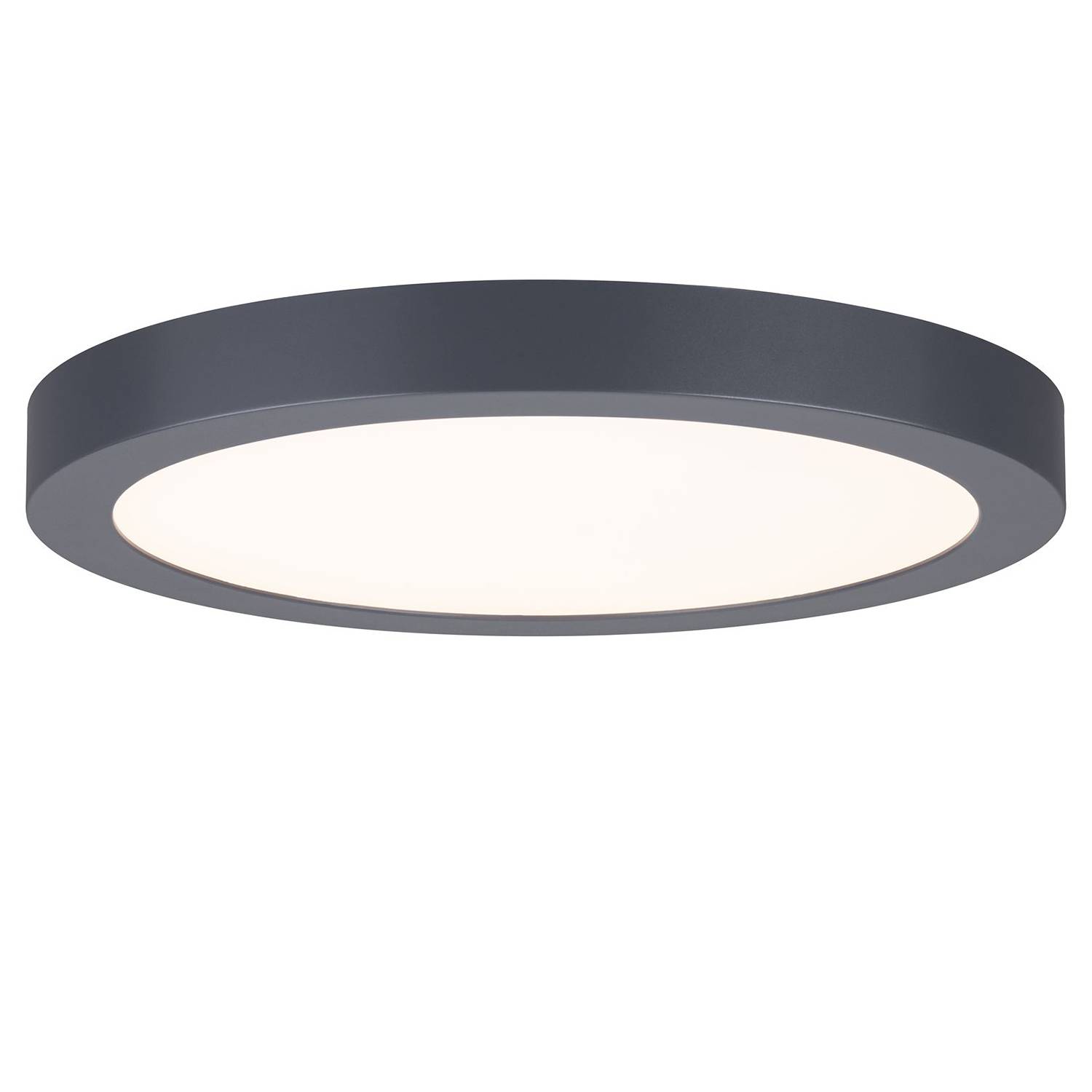 Abia LED-Deckenleuchte Polycarbonat Metall 1-flammig