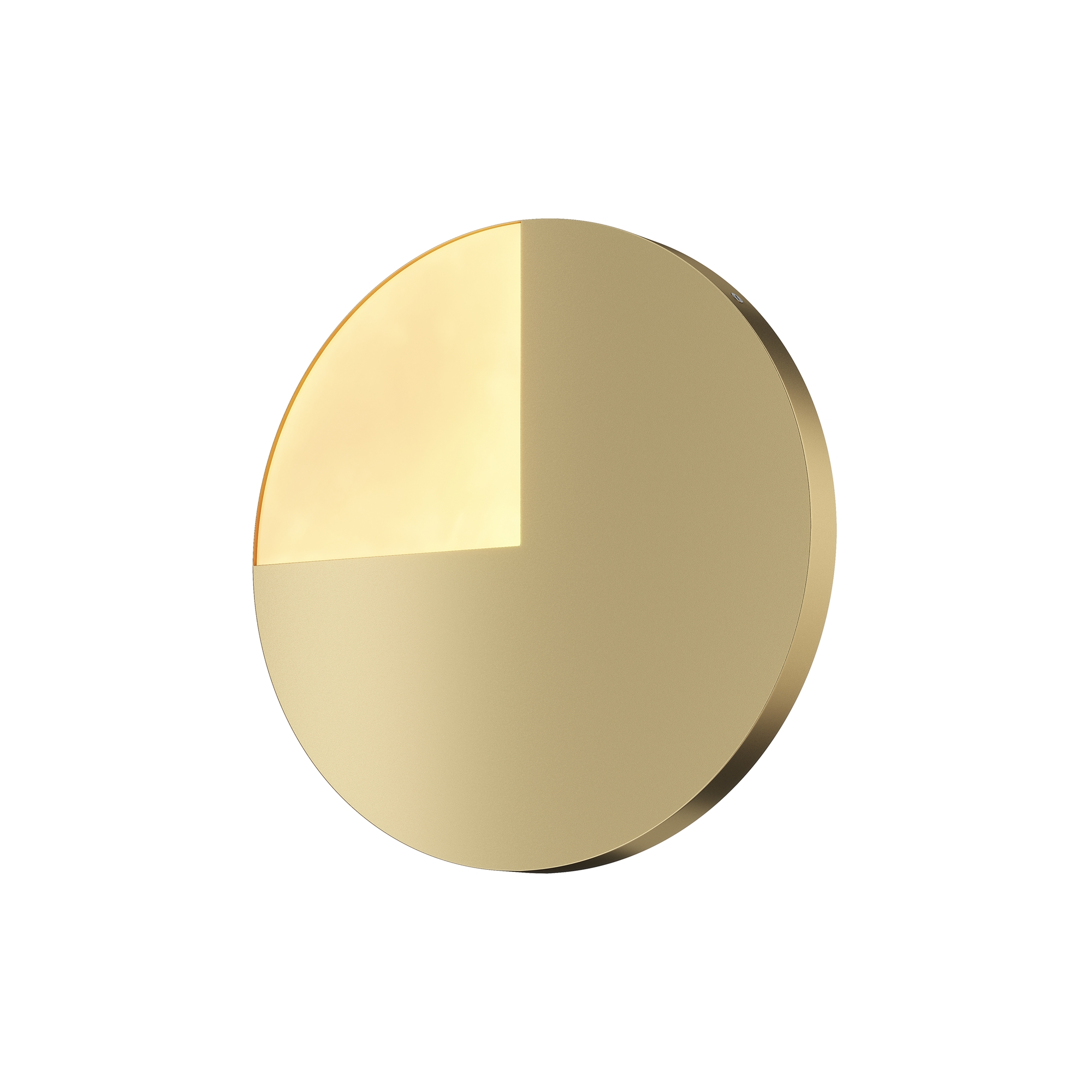 Jupiter Wall light Marble Gold Ø 4cm