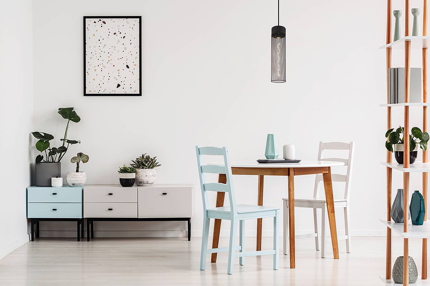 Pendant light Hans Iron 1-Light