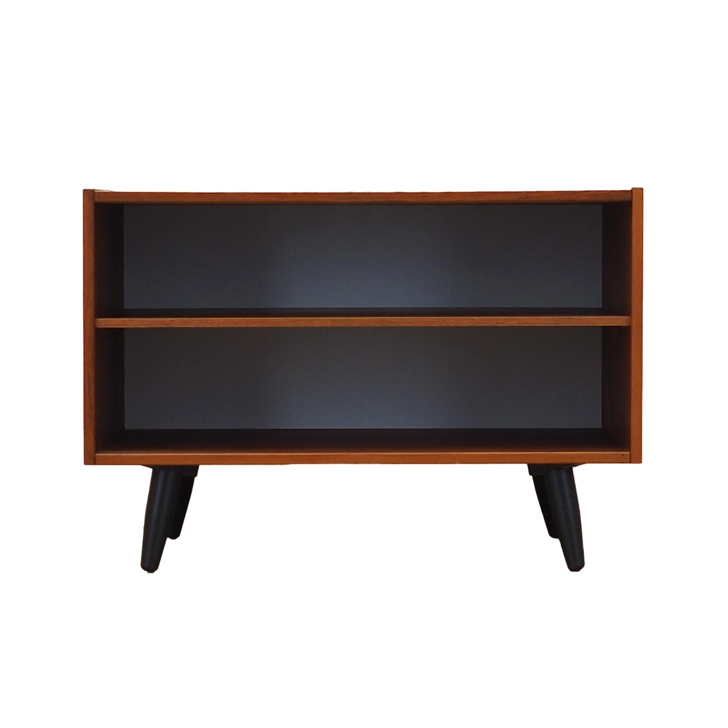 Libreria vintage in teak marrone anni '70