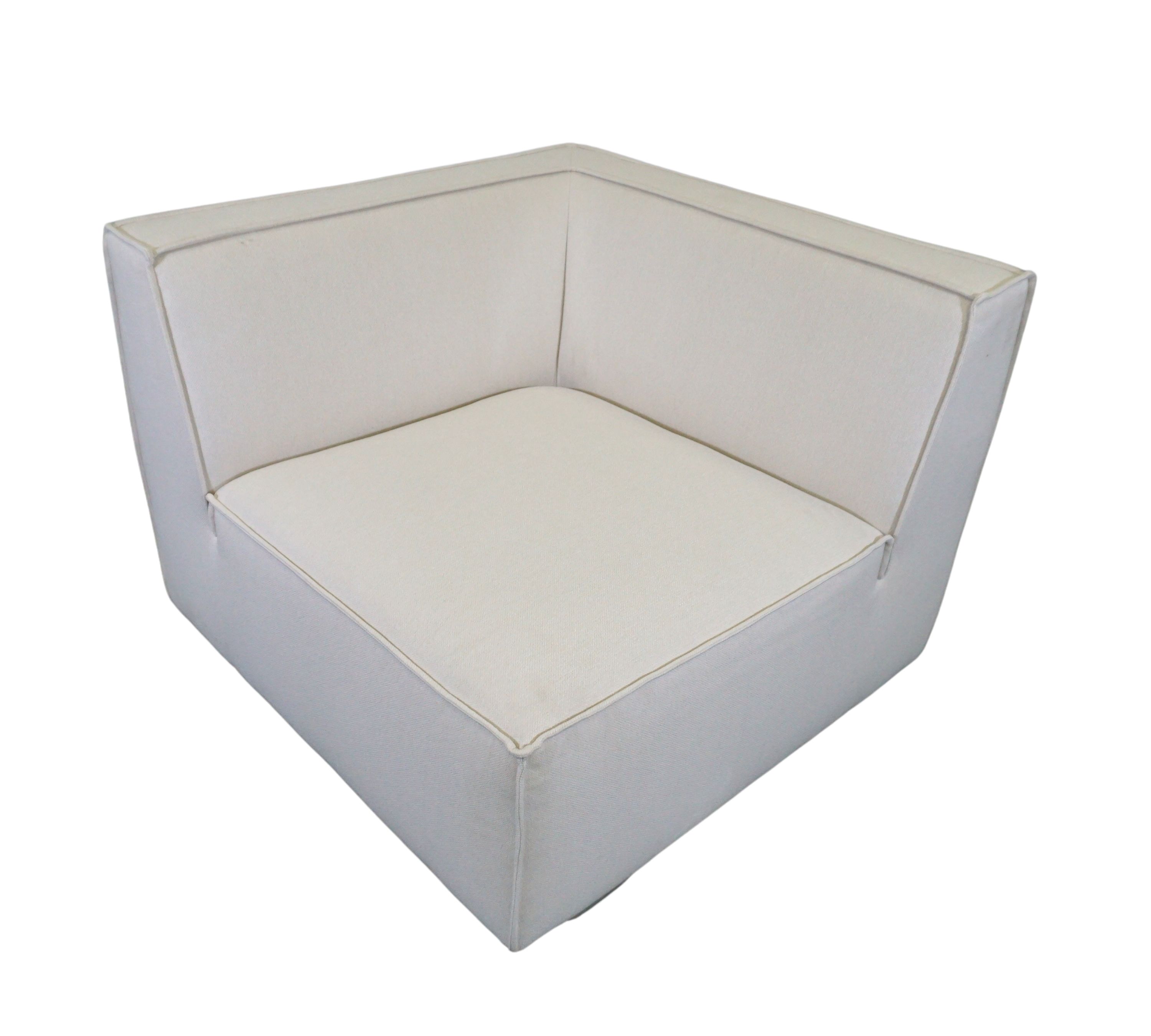 Dane 1-Seater Corner Module Left Mark Sand