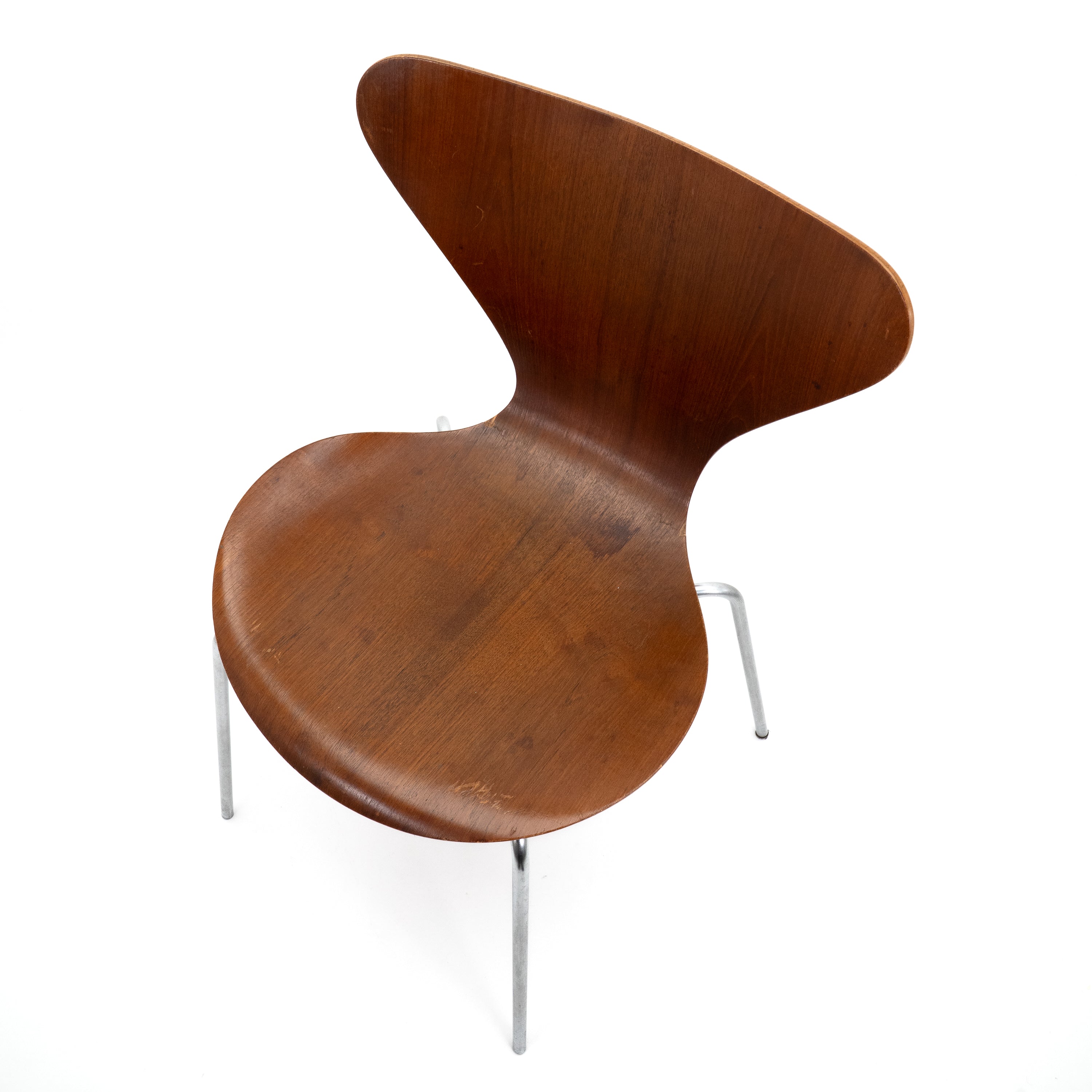 Serie 7 Stuhl Chrom Teakholz von Fritz Hansen