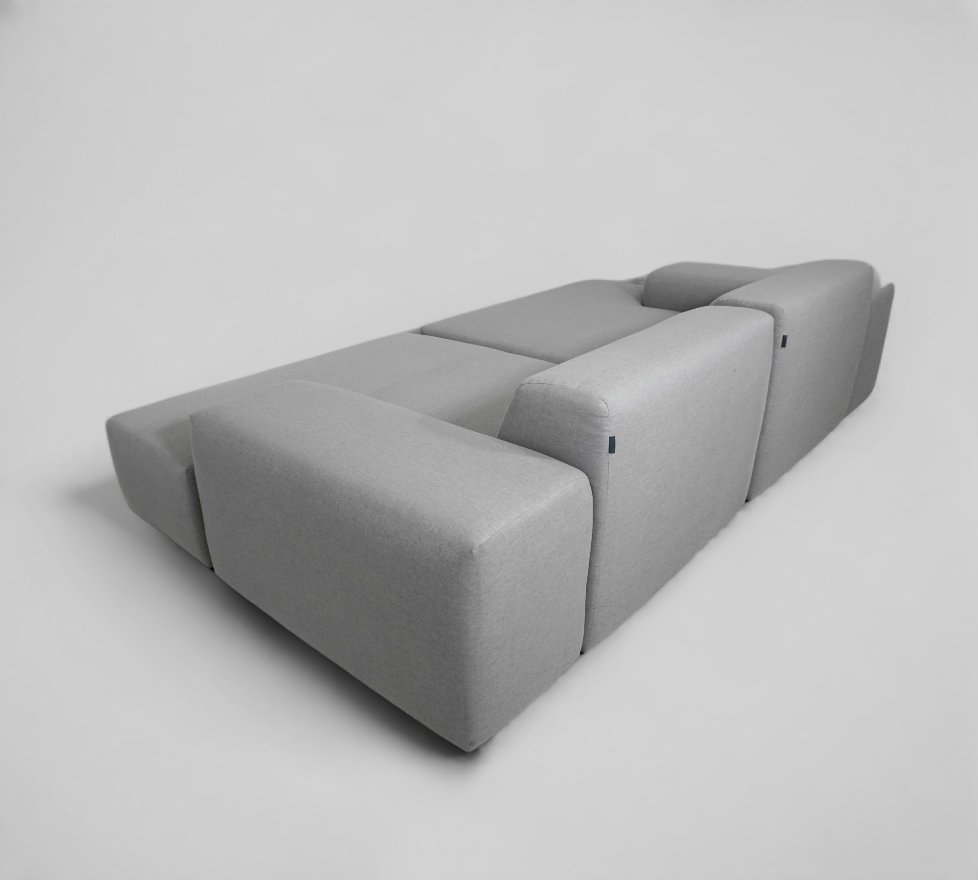 Pyllow Sofa 2-Sitzer Grau