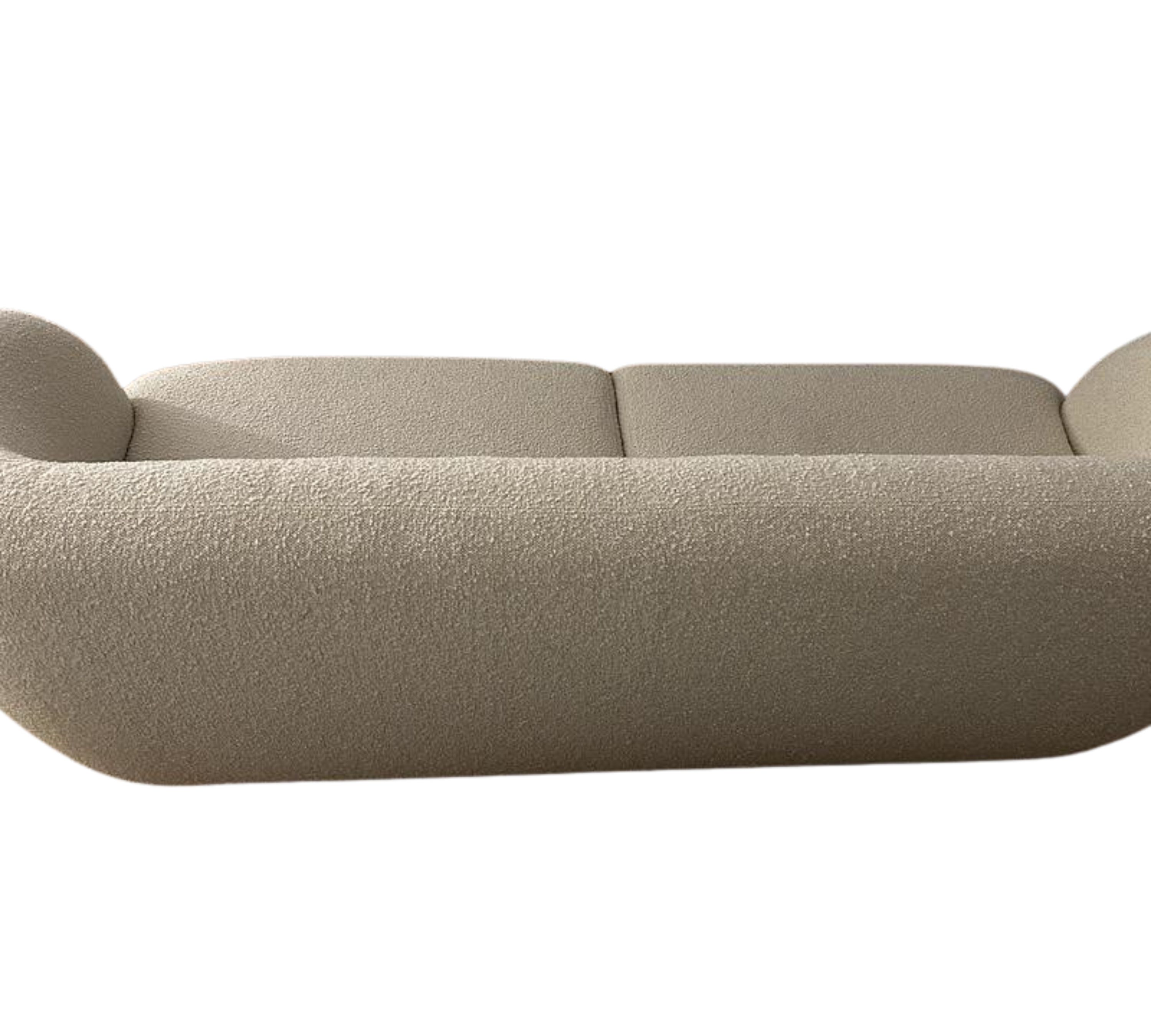 Design-Award-Winning Paula Sofa 3-Sitzer Maya Cream