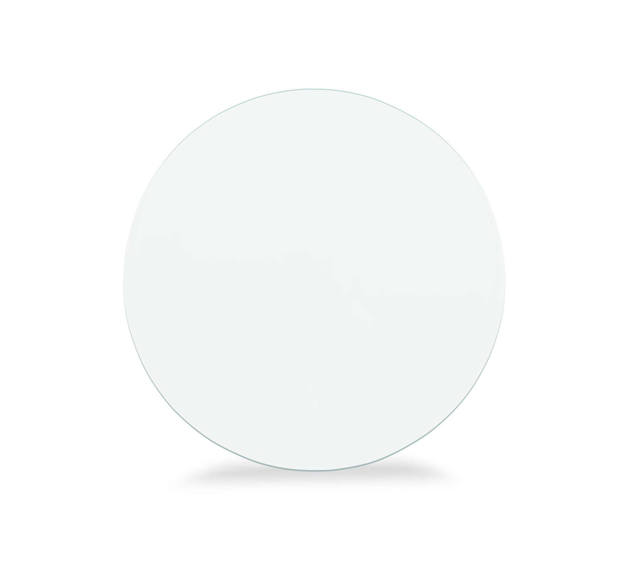 Glory Glass plate for Pouf No. 9