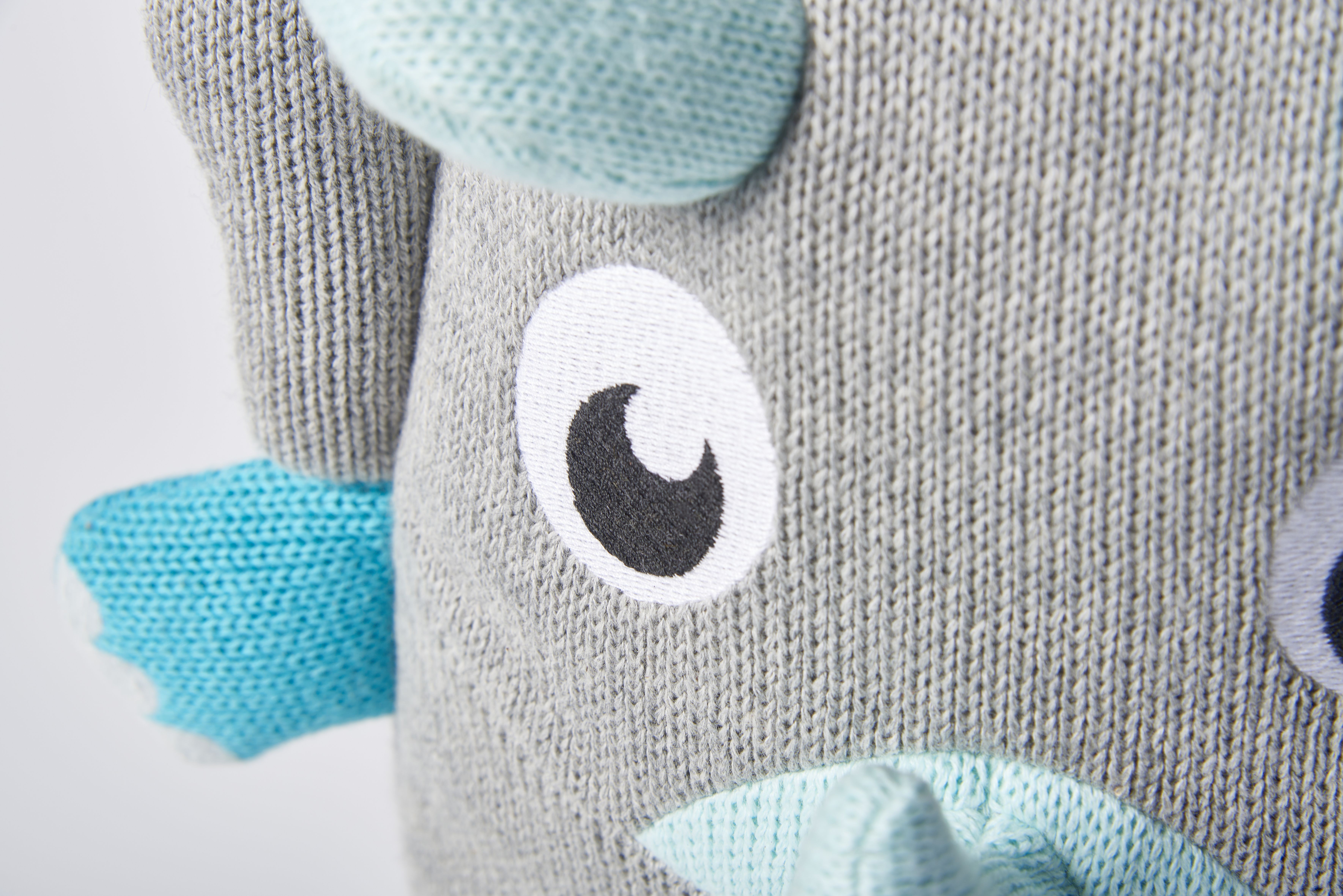 Dinosaur backpack Cotton Blue