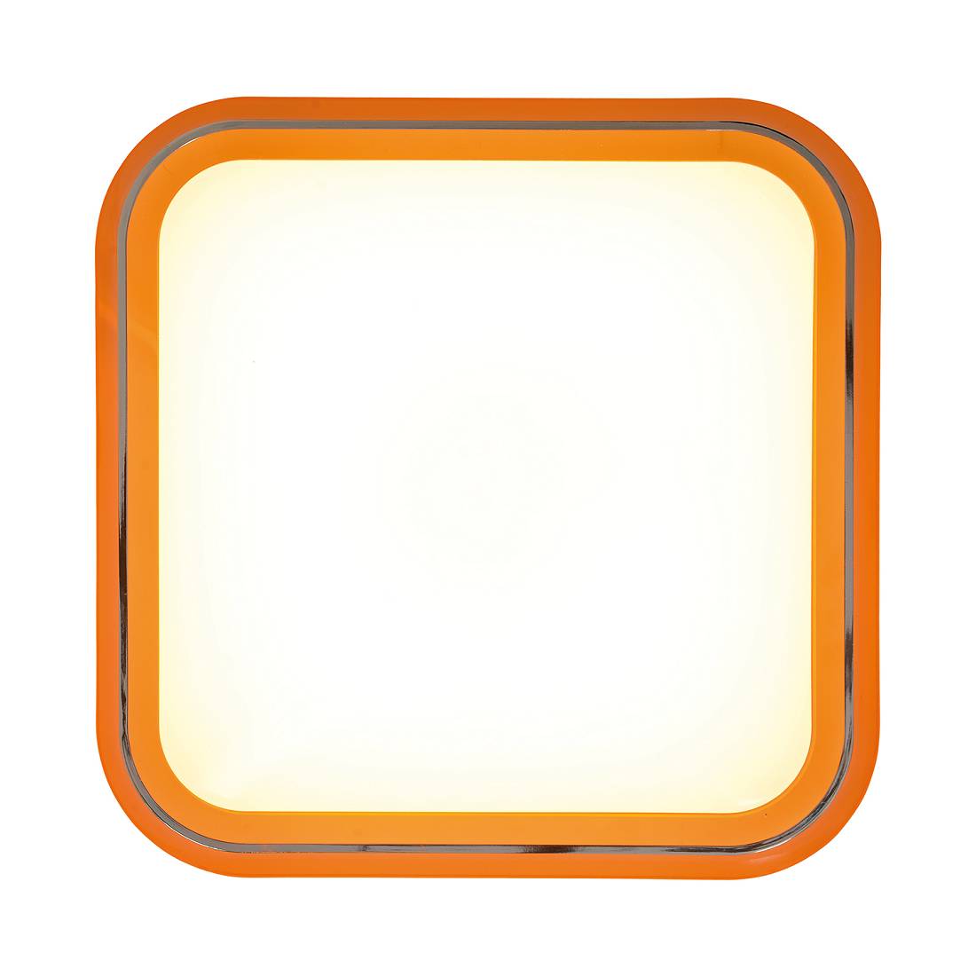 Lucky LED-Deckenleuchte Kunststoff Orange