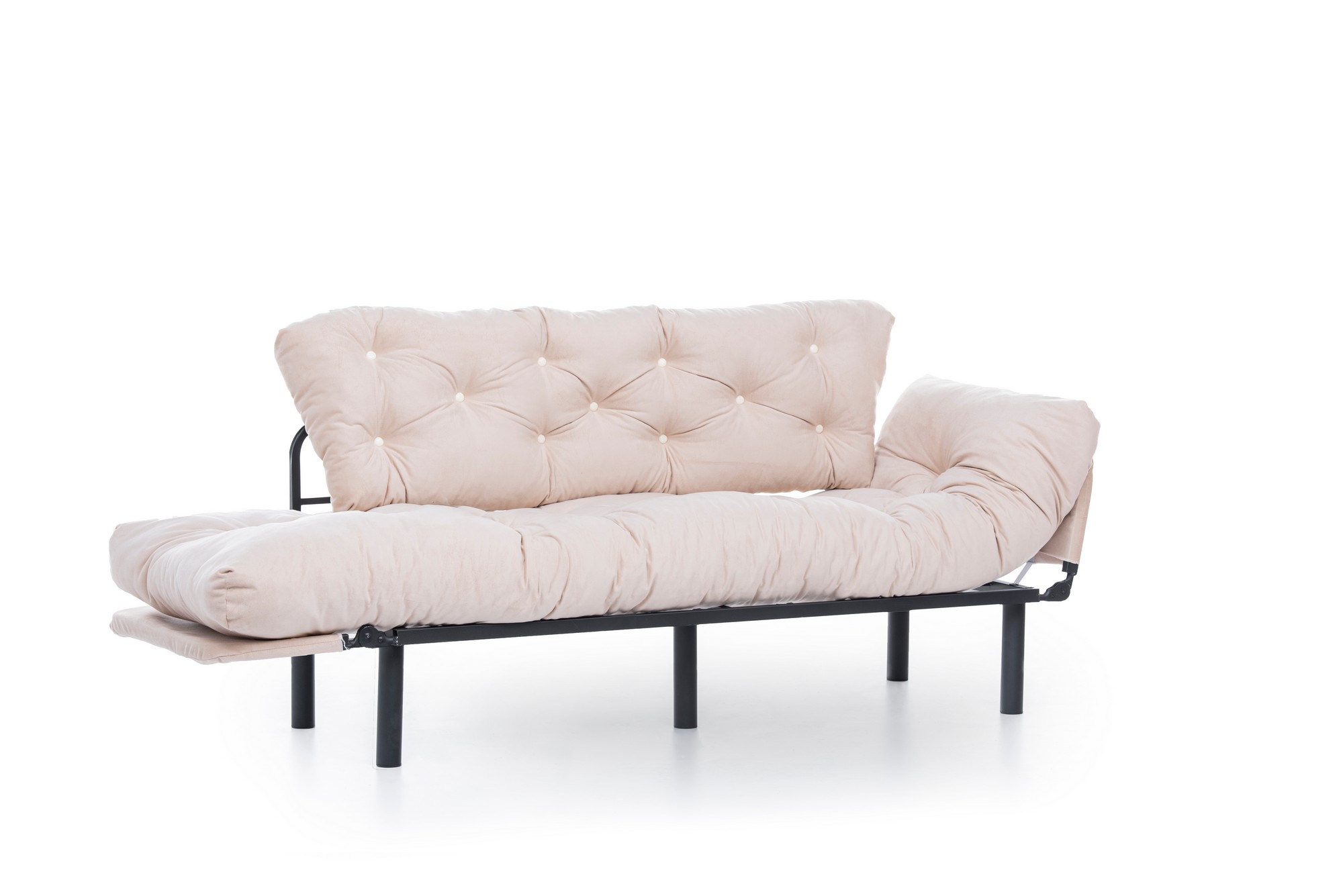 Nitta Triple Schlafsofa 3-Sitzer Creme