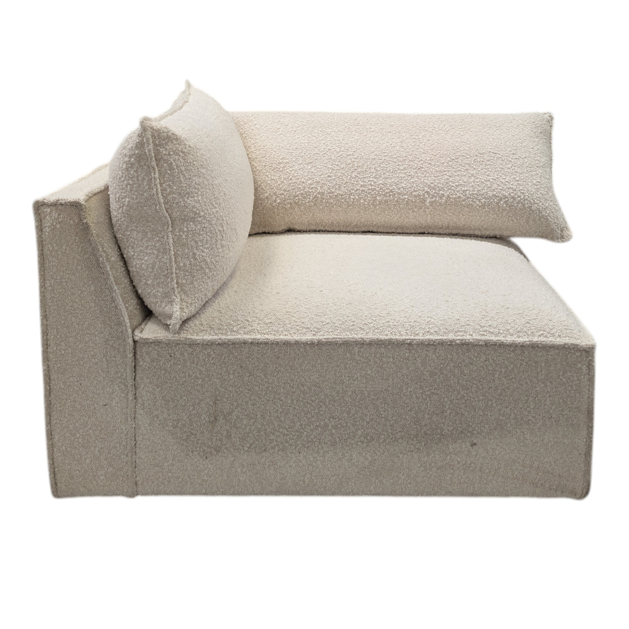 Daphne Modul 1-Sitzer Links Maya Cream