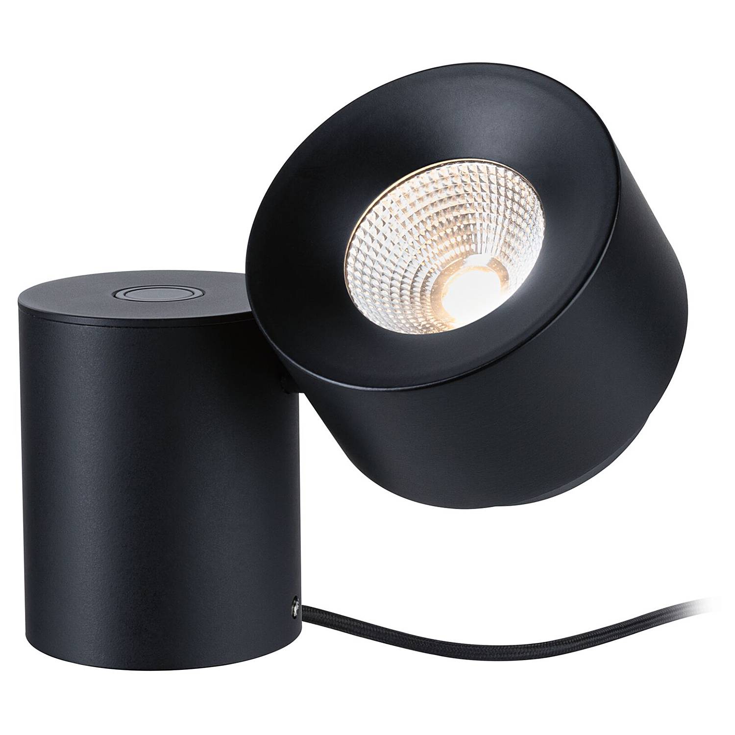 Puric Pane I Tischleuchte Aluminium Polycarbonat Schwarz