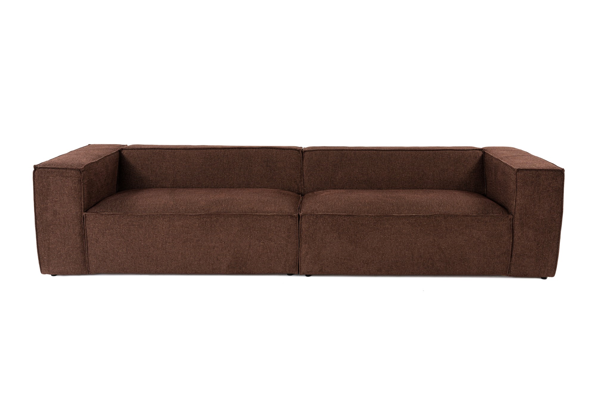 Lora 4-Sitzer-Sofa Braun