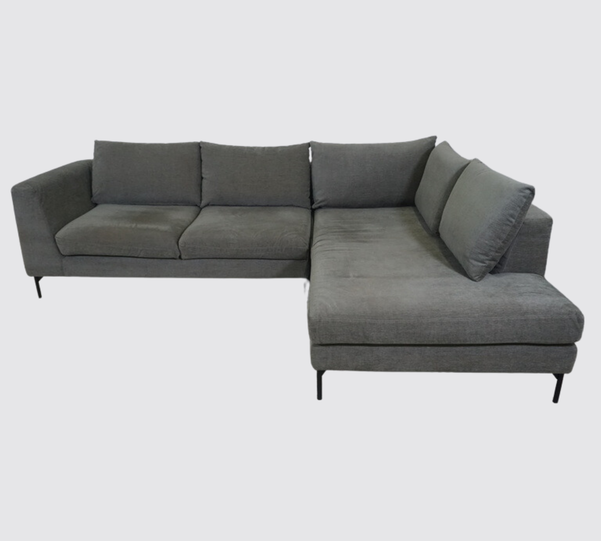 Noa Sofa Récamiere Rechts Planet Grey Green