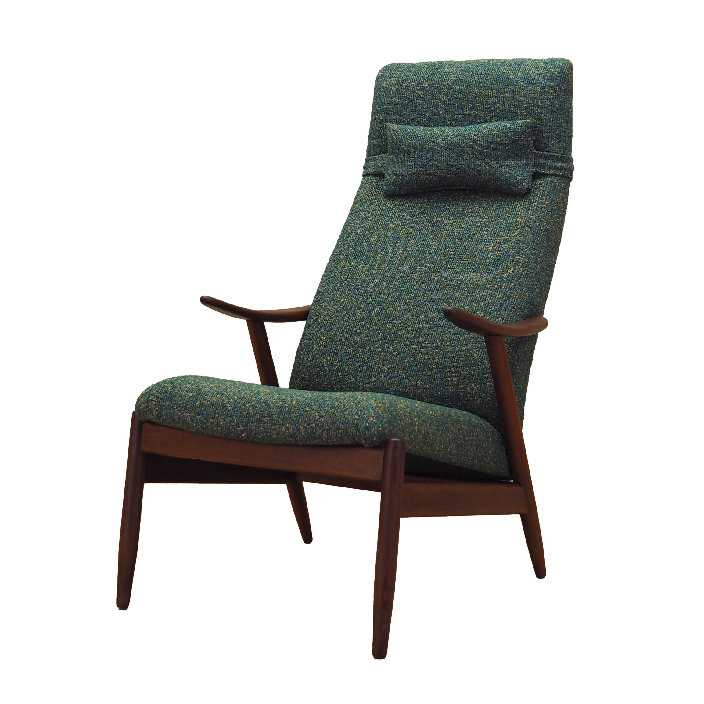 Sessel mit Armlehnen Grün 1970er Jahre