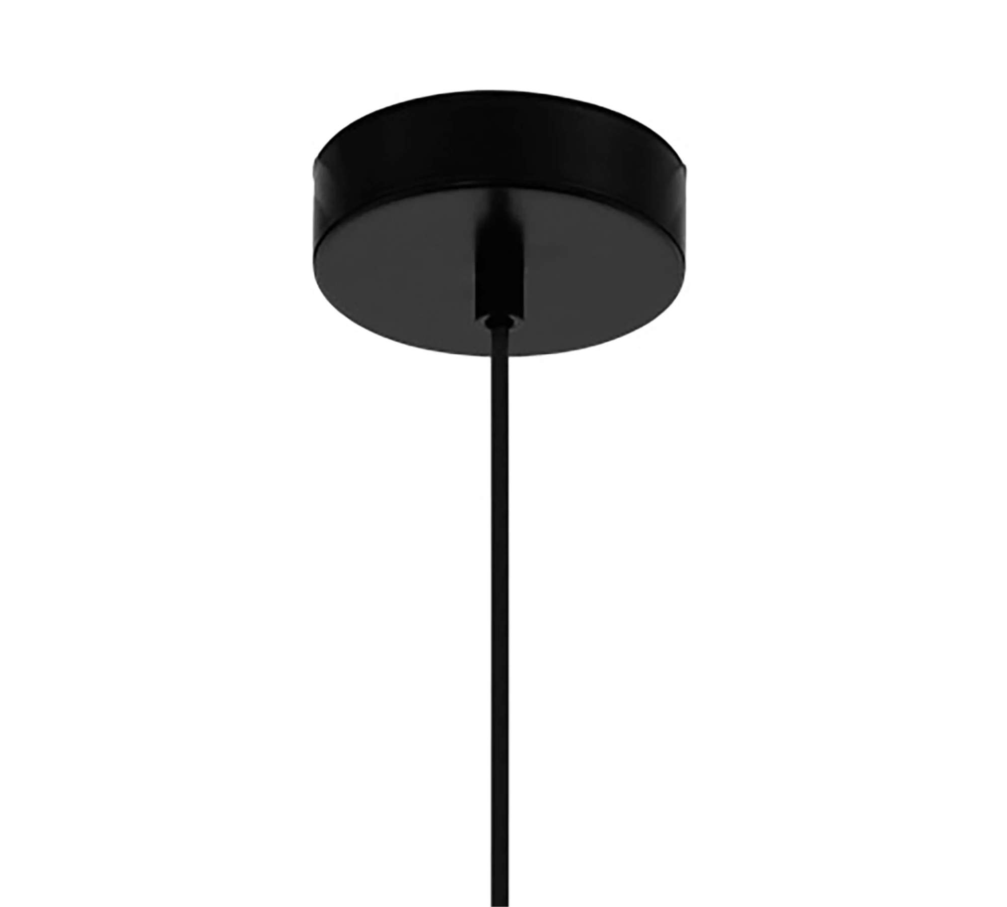Pendant lamp Carlton III Steel 1-light
