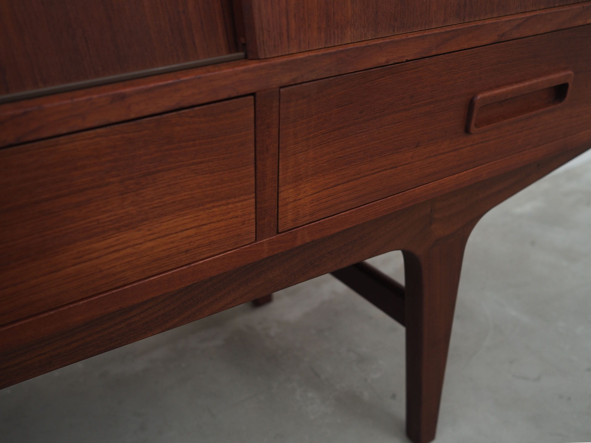 Vintage sideboard teak brown 1960s