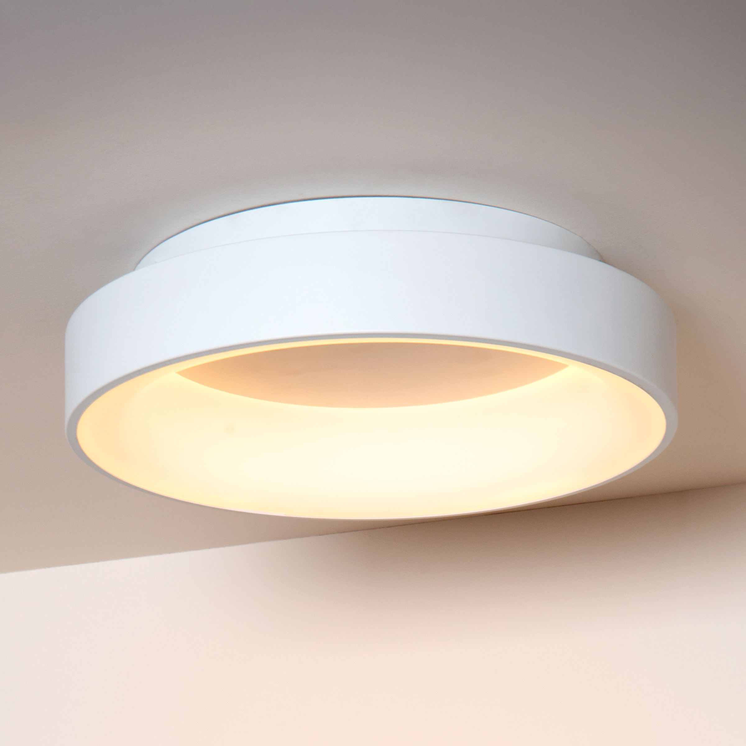 Mirage Ceiling Lamp Iron White 45 cm