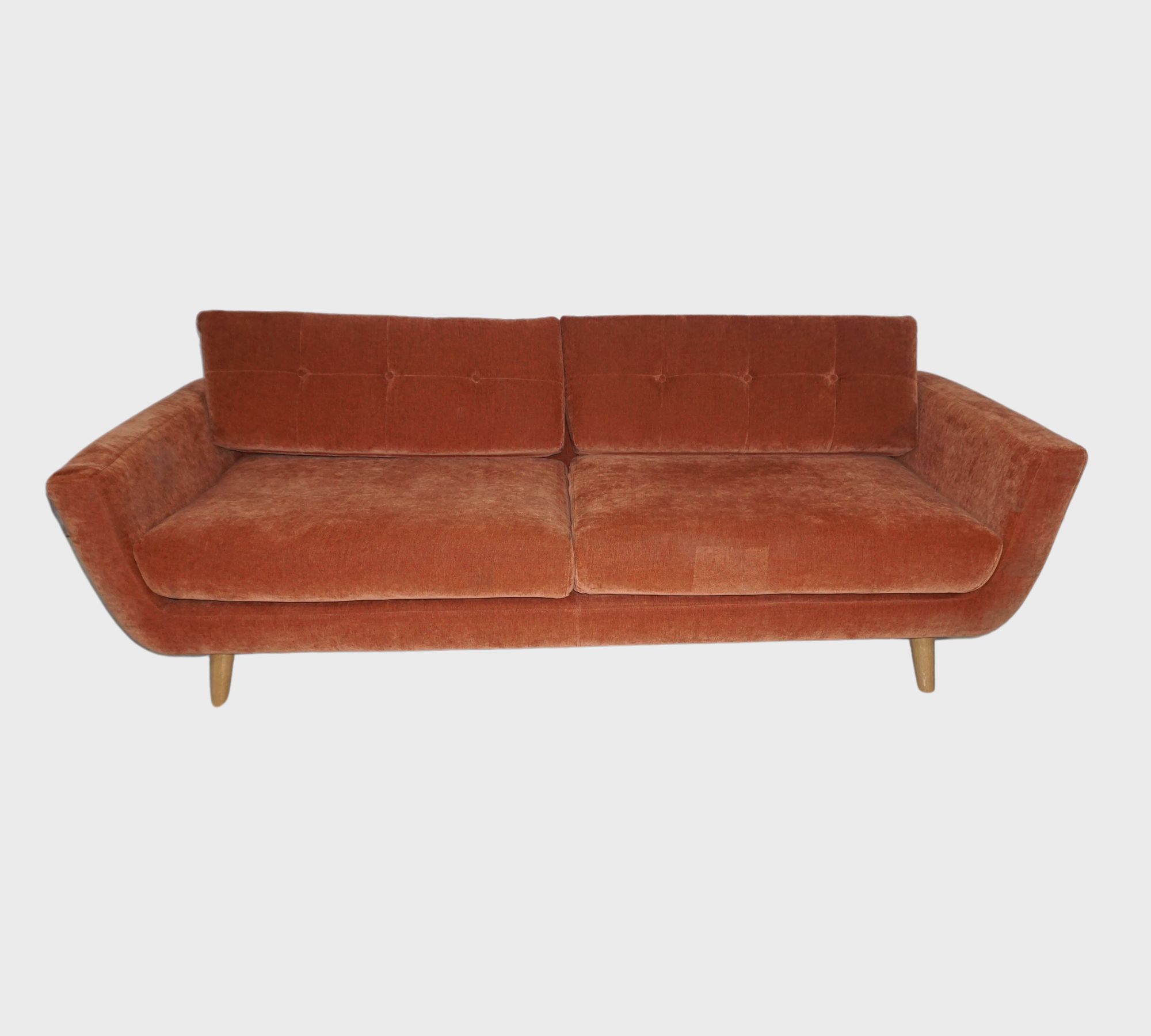 Vera Sofa 3-Sitzer Moss Rust