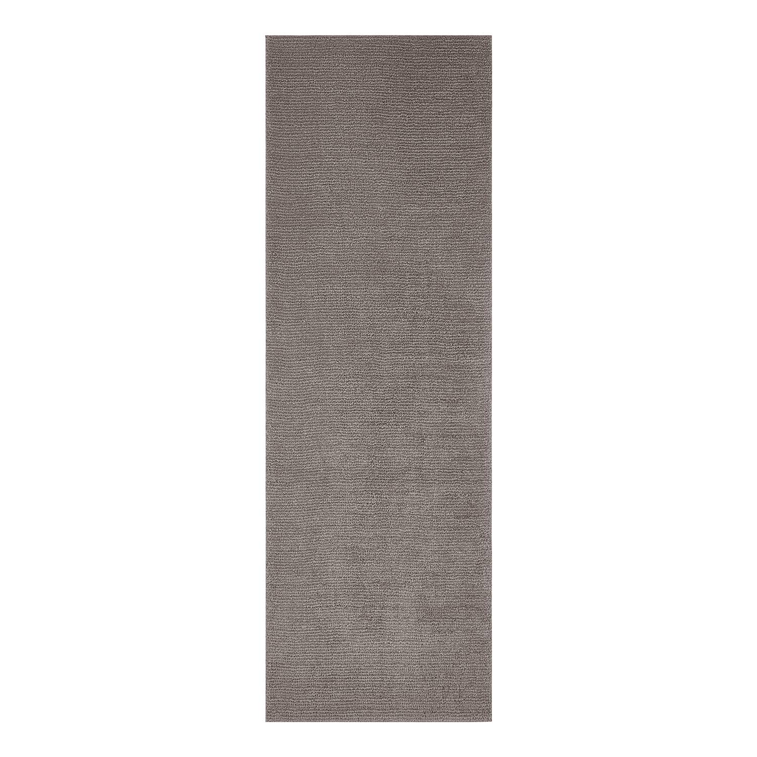 Supersoft Läufer Webstoff Taupe