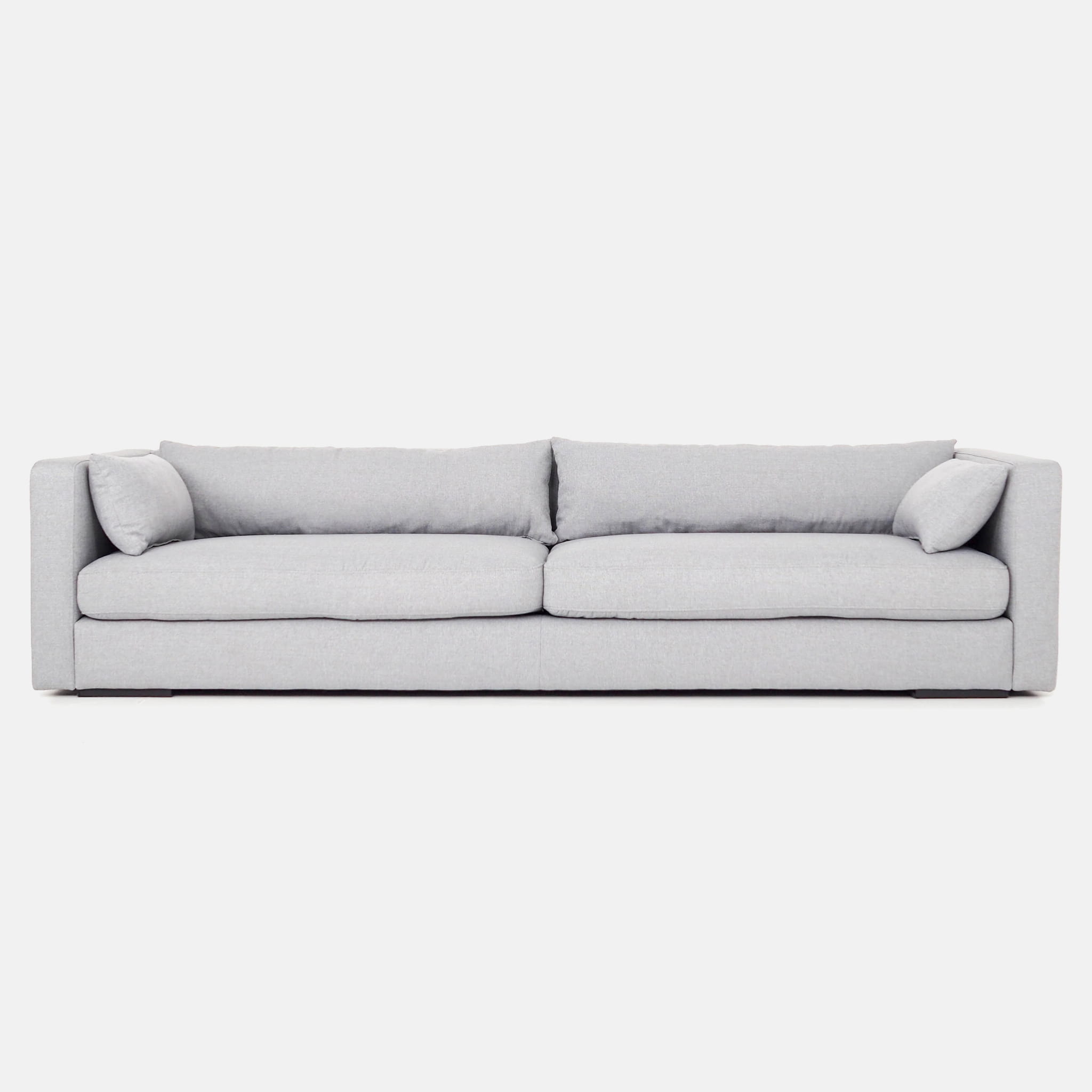 Stockholm Sofa 4-Sitzer Grau