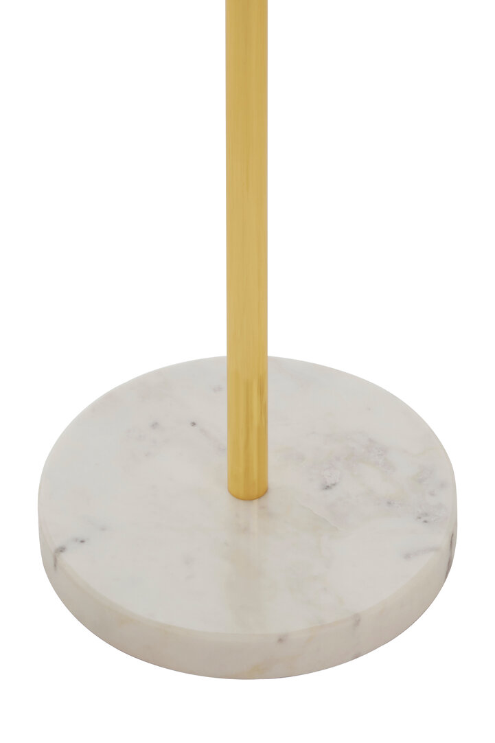 Sika Side Table Metal Glass Gold