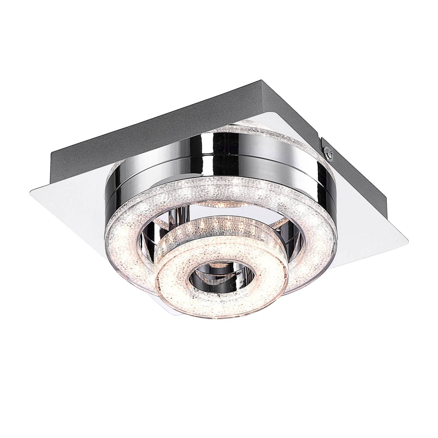 LED-Deckenleuchte Tim Metall / Kunststoff 1-flammig