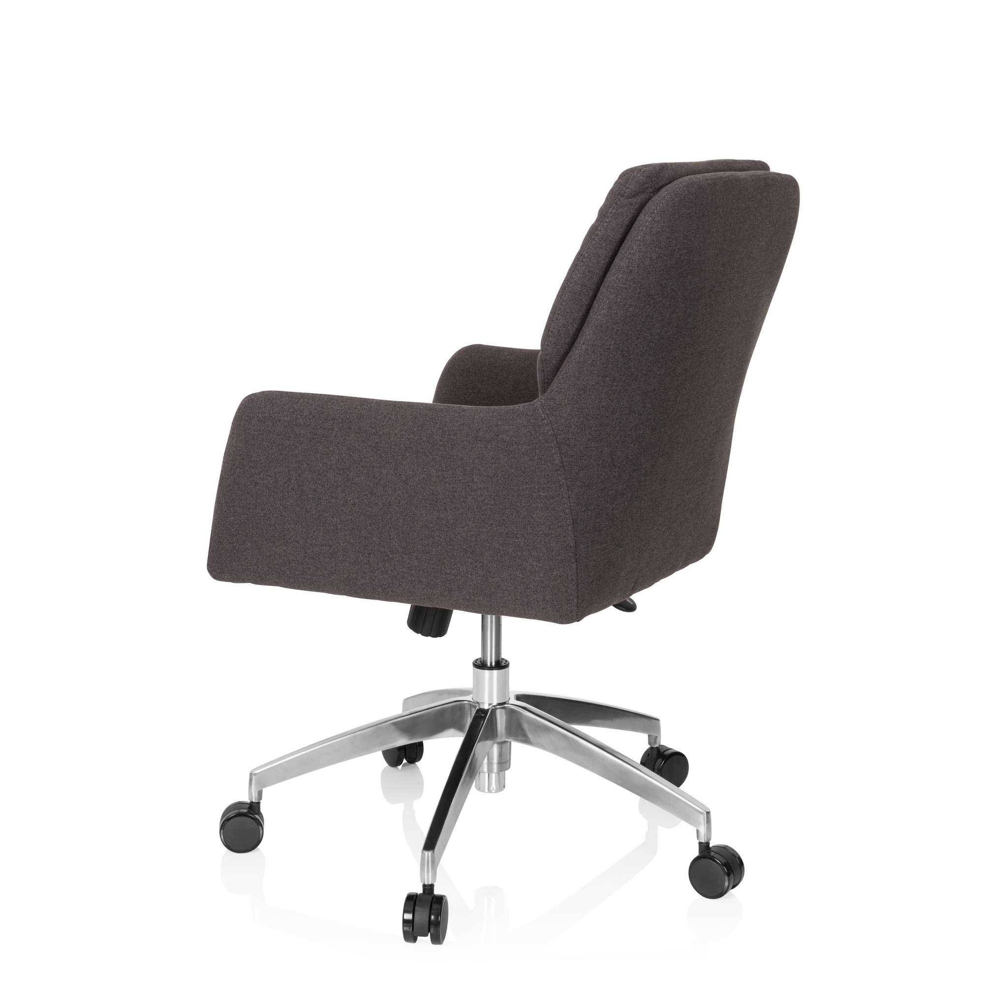 SHAKE 350 Office Chair Swivel with Wheels Fabric Grey