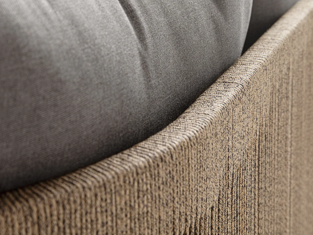 Majorelle Outdoor Sessel Polyester Sand Natur