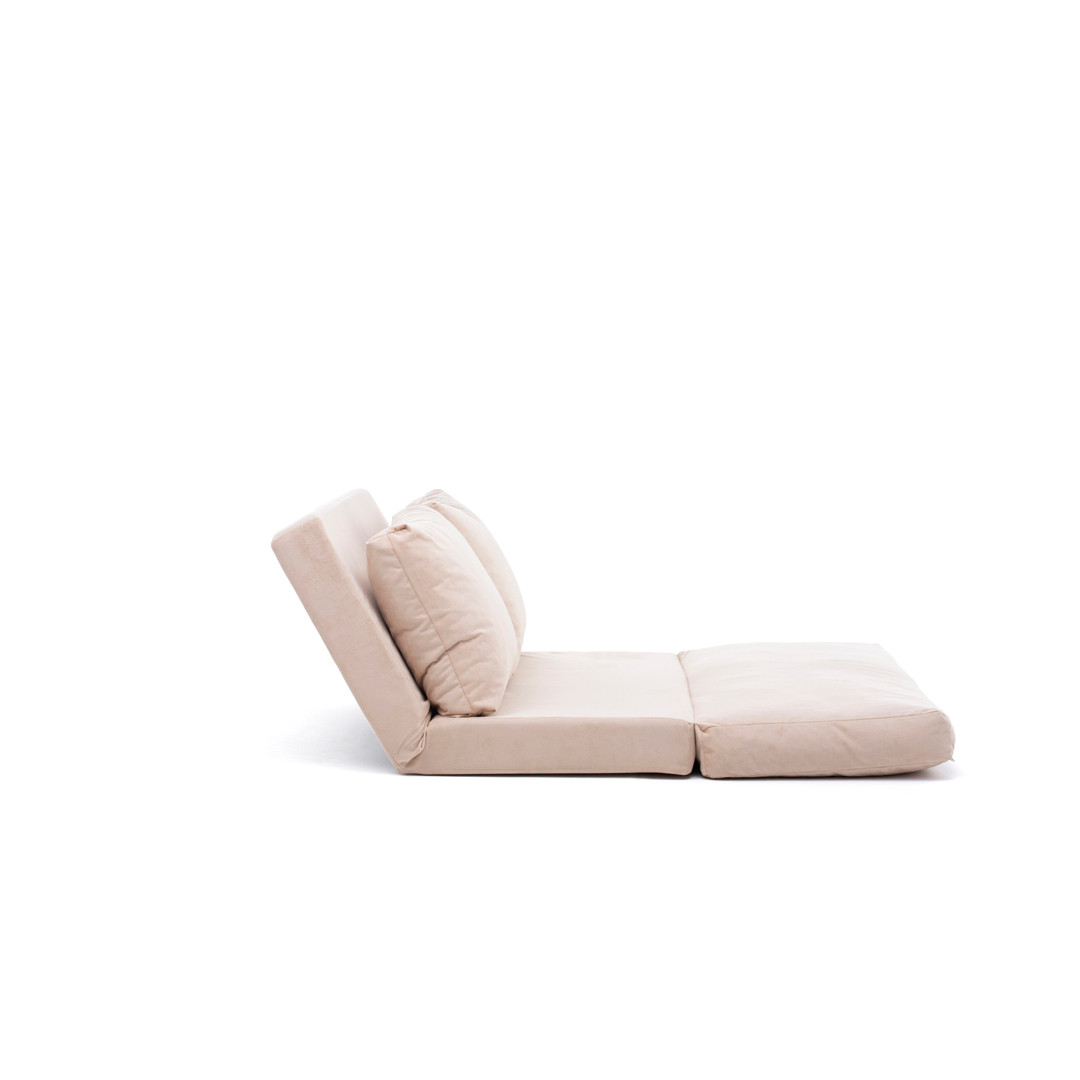 Taida Schlafsofa 2-Sitzer Creme