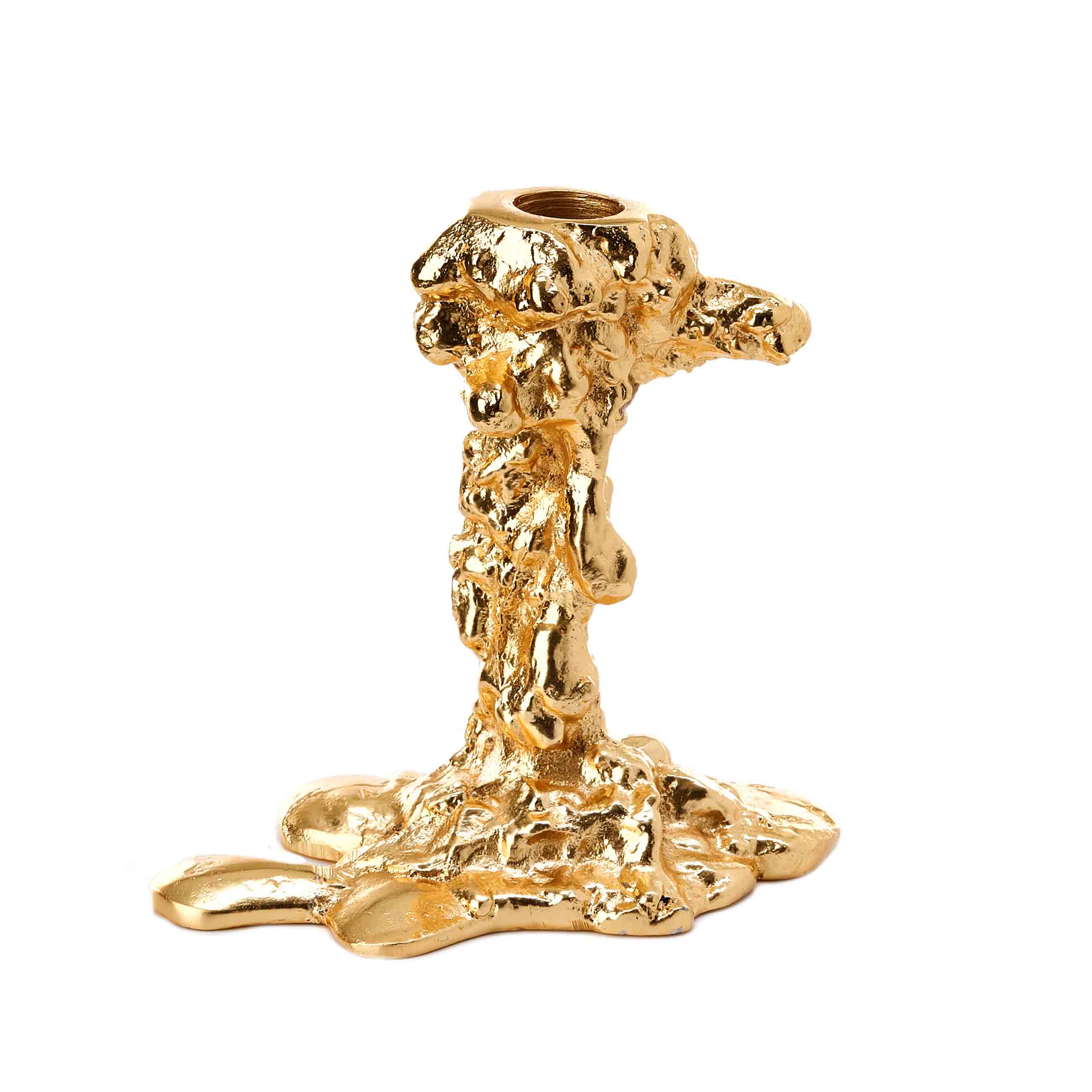 Drip Kerzenhalter Gold