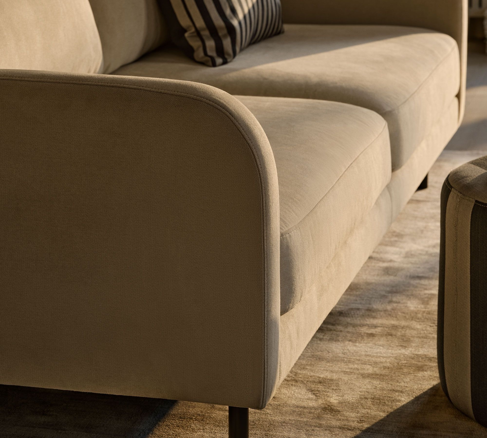 Julia Sofa 3-Sitzer Form Cream