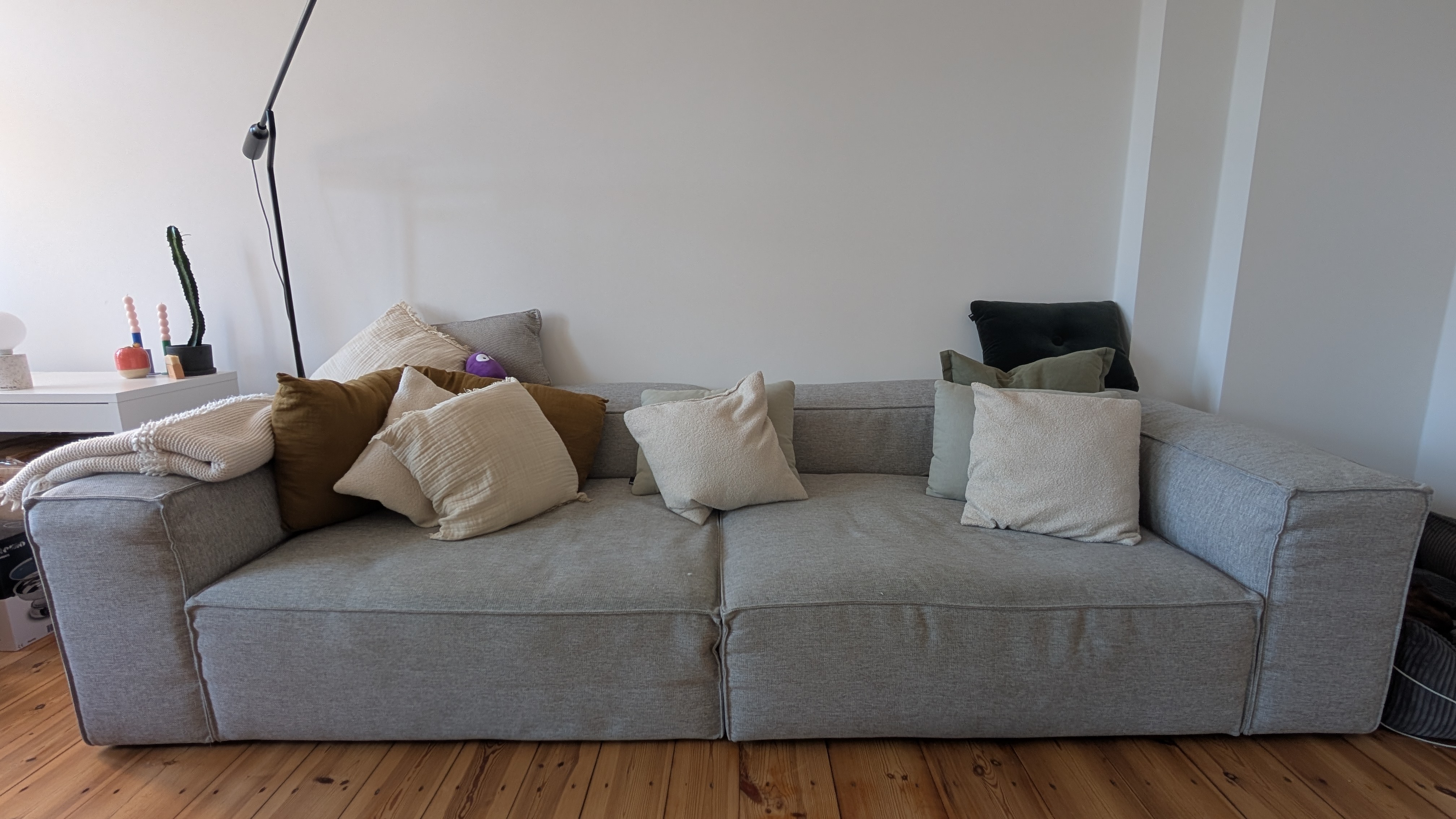 Cosima Modulsofa 3-Sitzer Grau