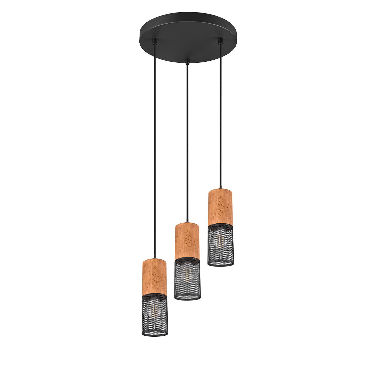 Pendelleuchte Tosh II Schwarz