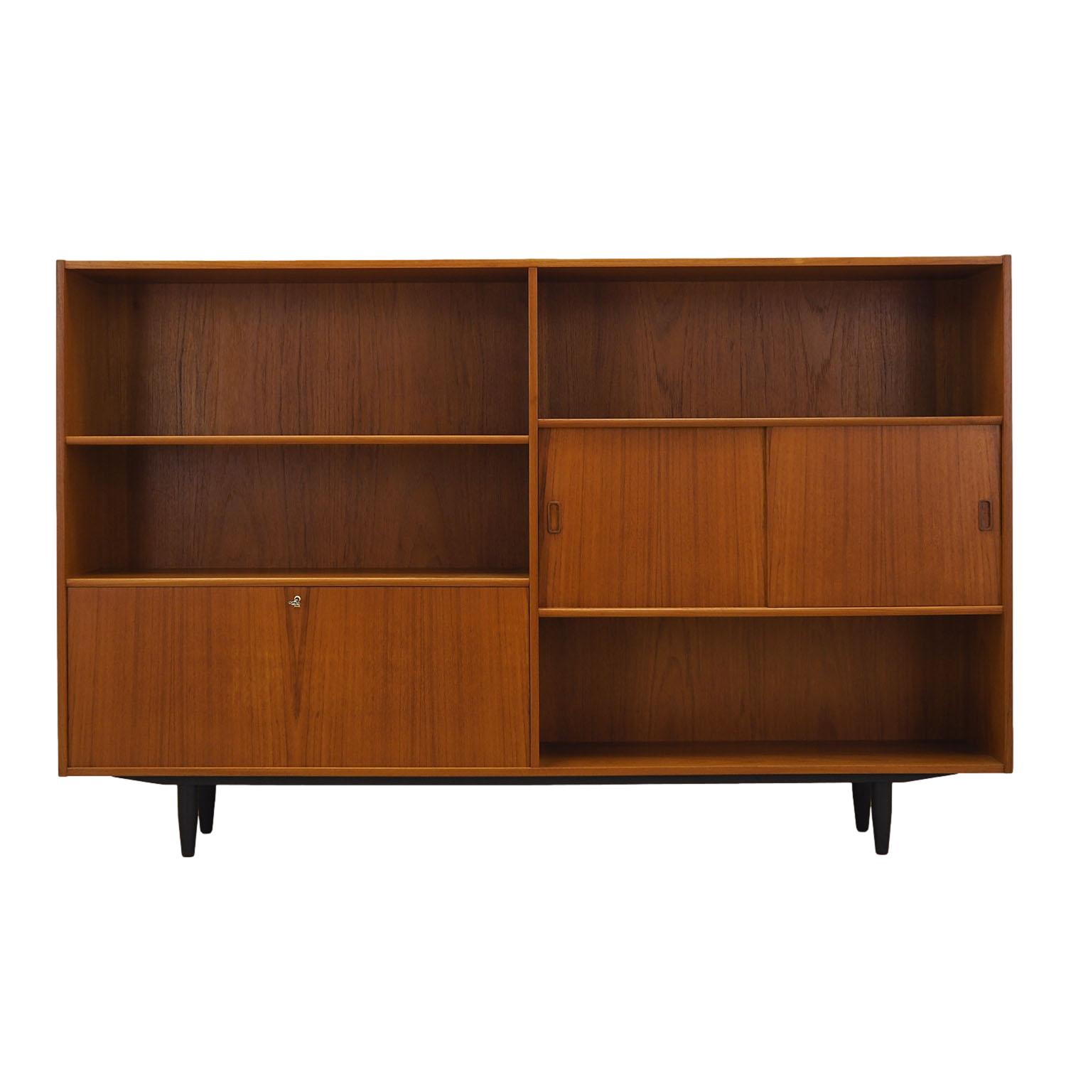 Bücherregal Teakholz 1960er Jahre